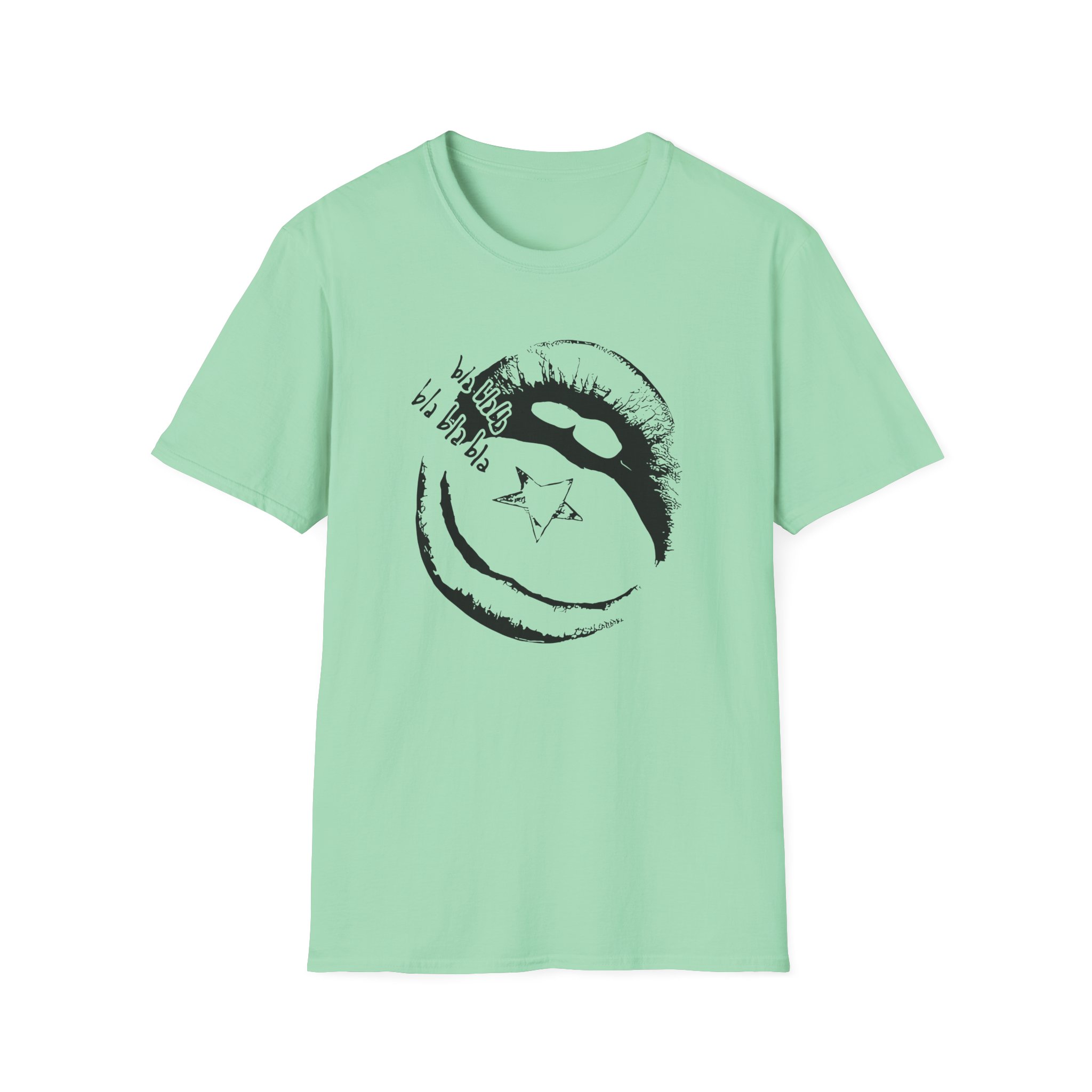 Maneskin BLA BLA BLA Unisex Softstyle T-Shirt - Image 19