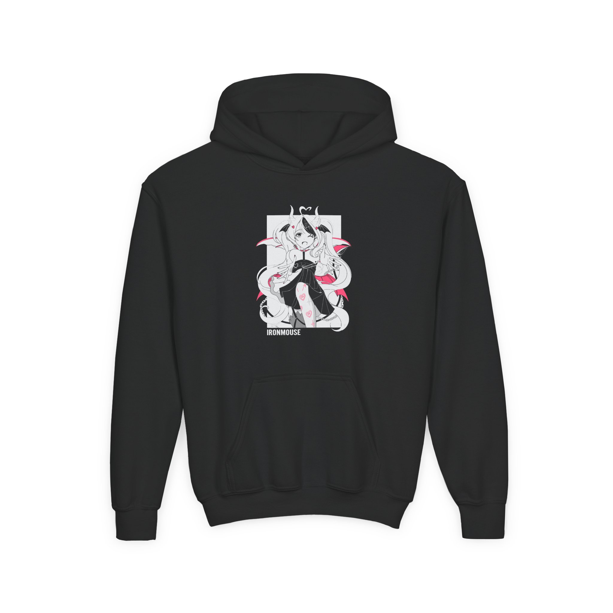 Ironmouse Youth Heavy Blend Hooded Sweatshirt