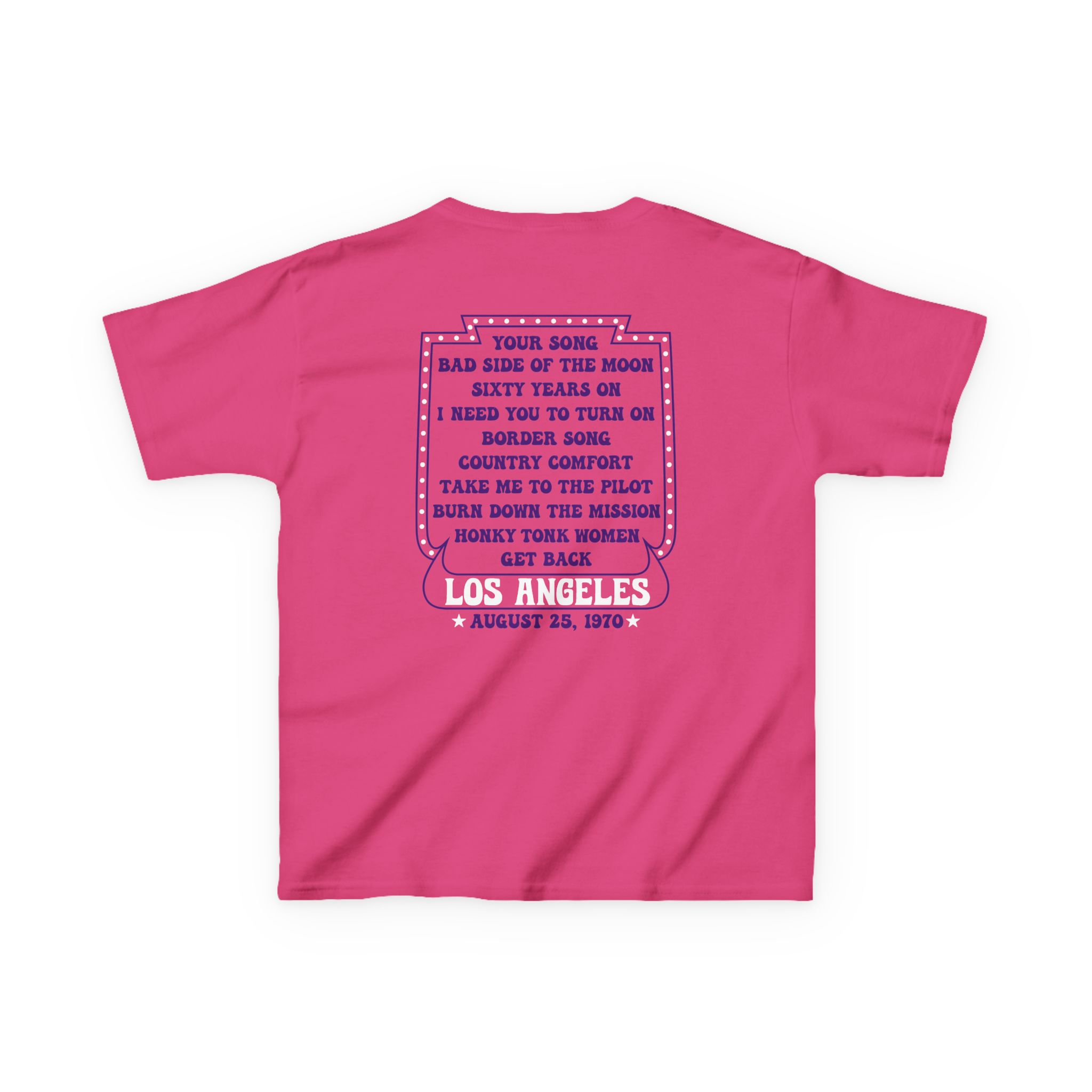 Ej Farewell La 1970 Dateback Kids Heavy Cotton™ Tee - Image 2