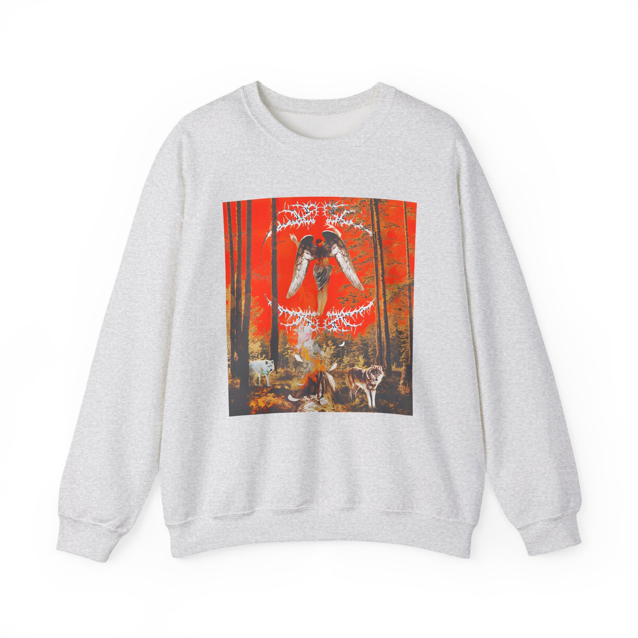 Knocked Loose Upon Loss Wolves Unisex Heavy Blend™ Crewneck Sweatshirt - Image 3