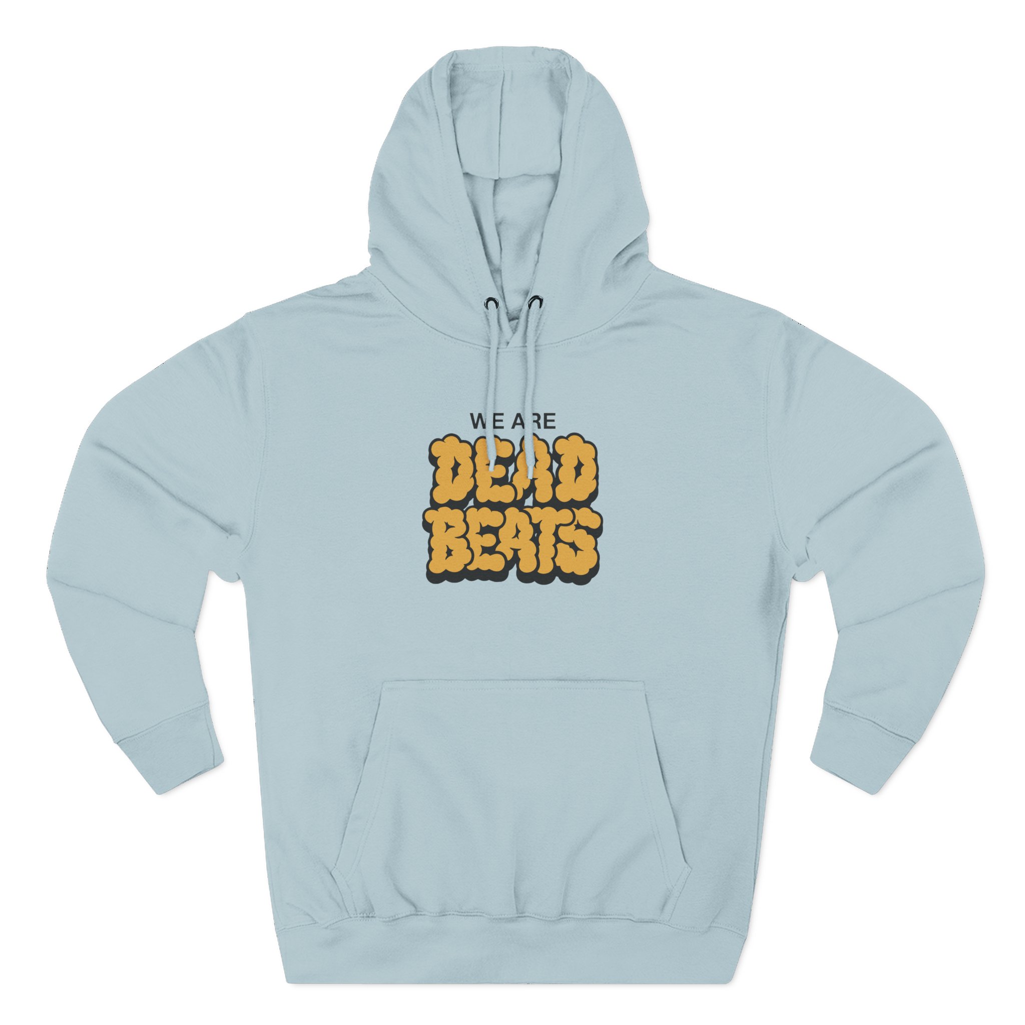 Deadbeats We Are Deadbeats Puff Three-Panel Fleece Hoodie - Image 11