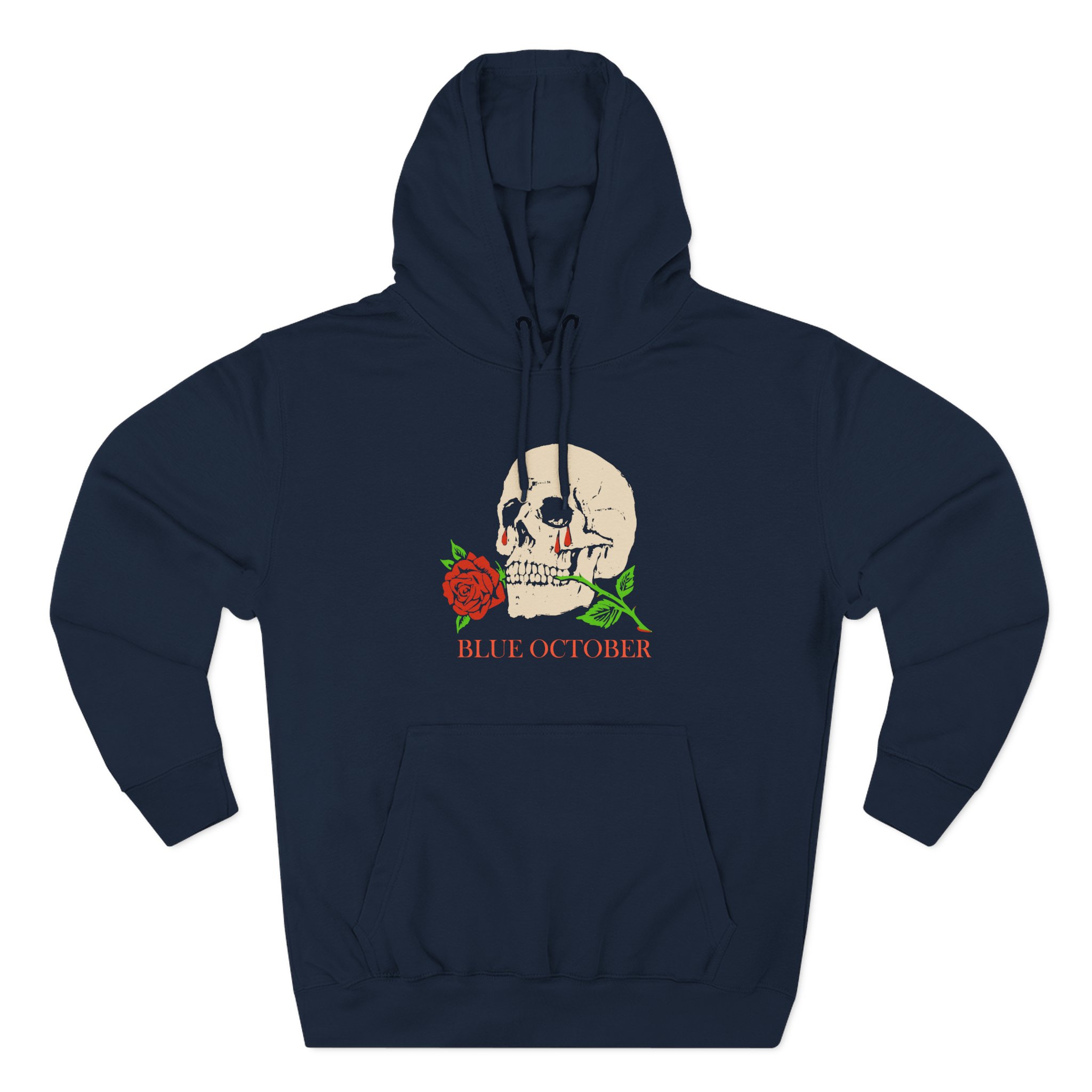 Blue October Where Did You Go Three-Panel Fleece Hoodie - Image 7