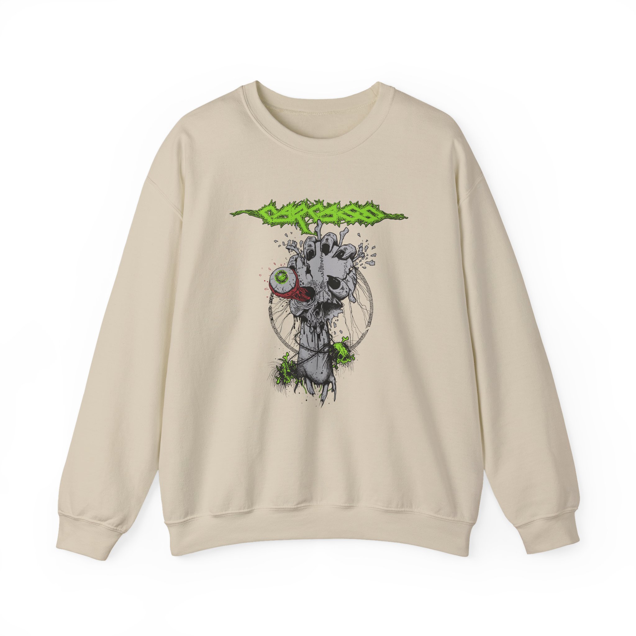 Carcass Vtg Unisex Heavy Blend™ Crewneck Sweatshirt - Image 3