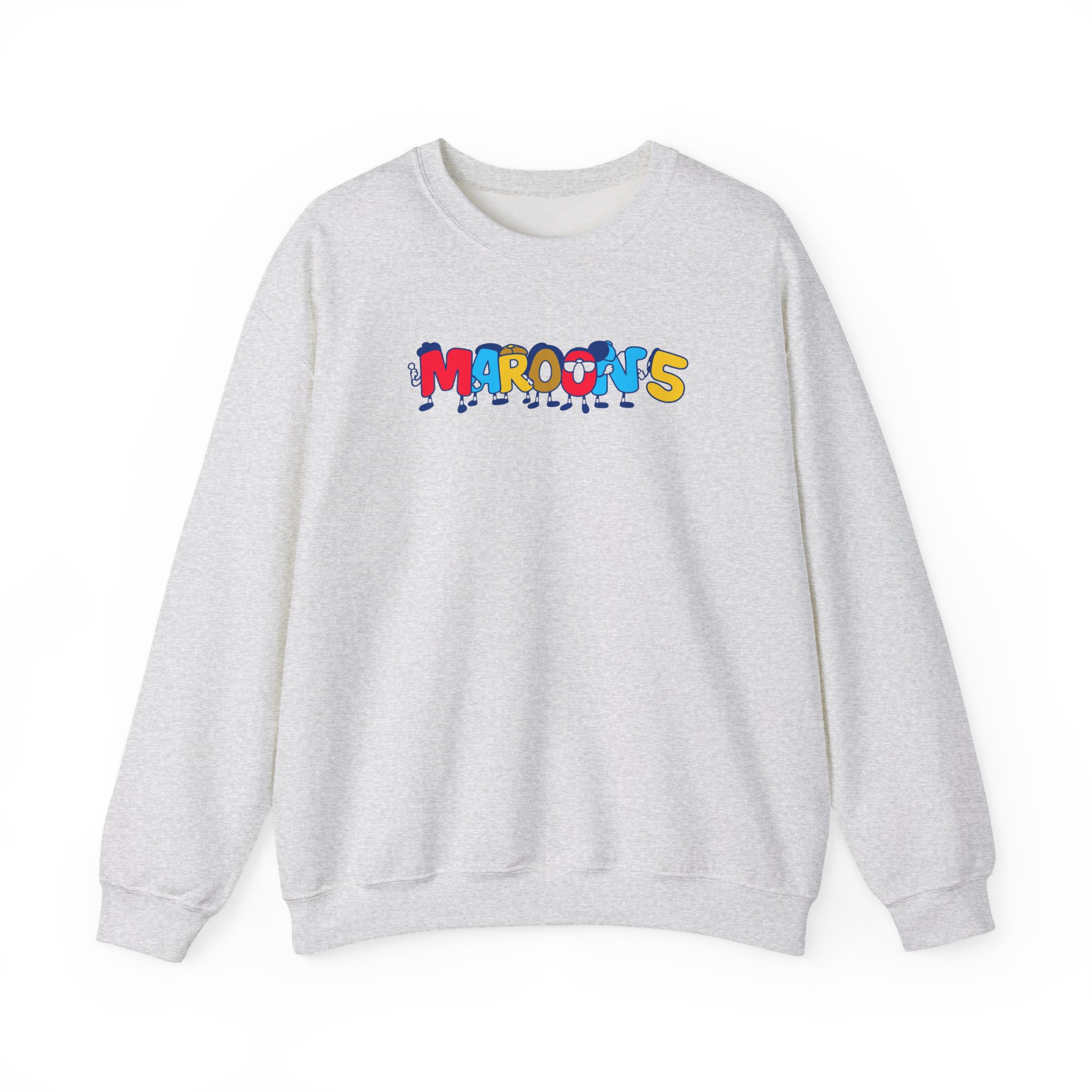 Adam Levine Maroons Unisex Heavy Blend™ Crewneck Sweatshirt - Image 3
