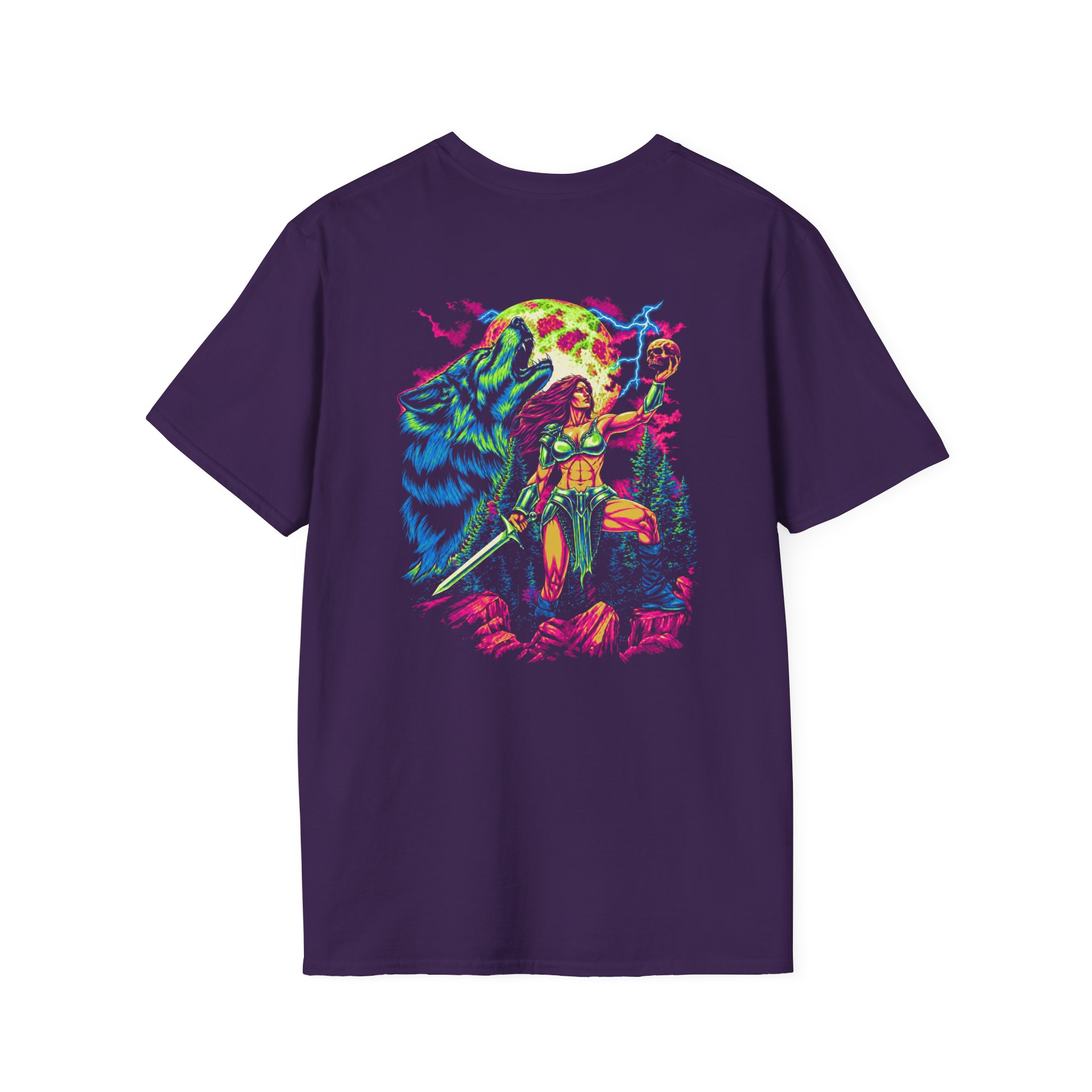 Angelmaker Wolf Spirit (Tour Edition) Unisex Softstyle T-Shirt - Image 10