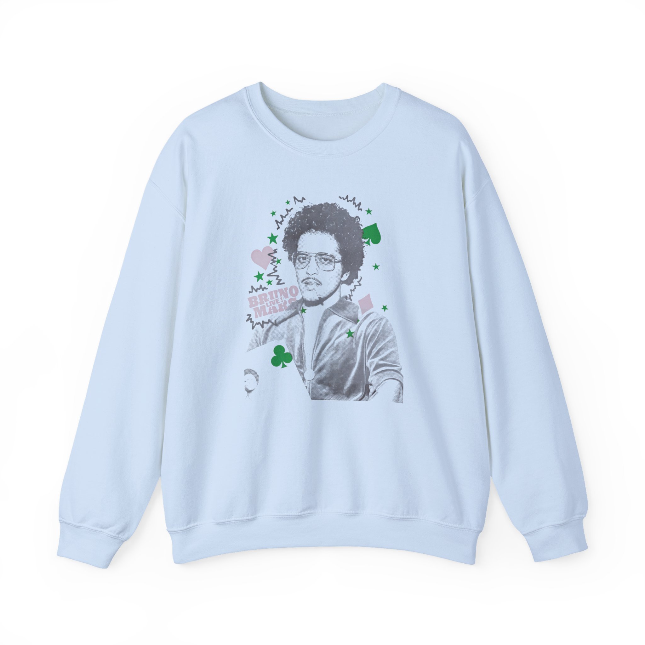 Bruno Mars Live Unisex Heavy Blend™ Crewneck Sweatshirt - Image 9