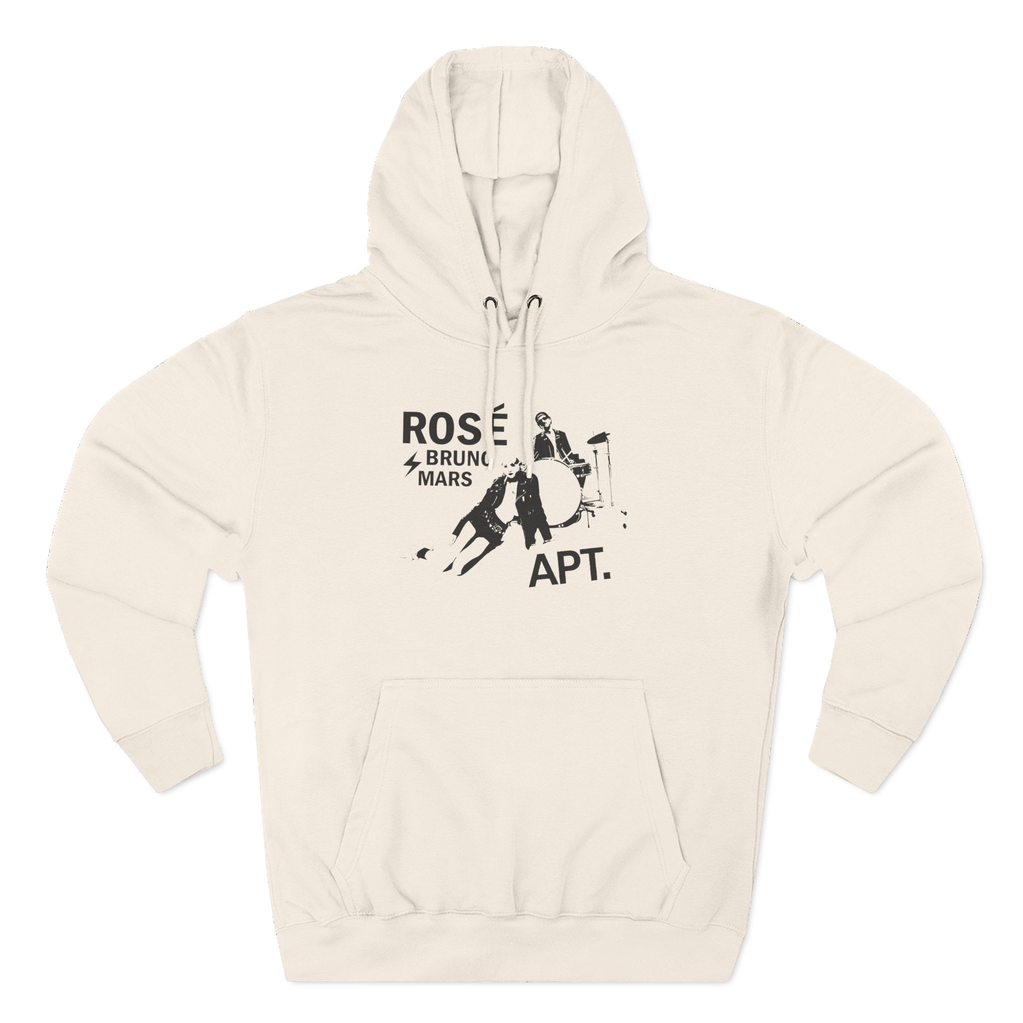 Bruno Mars Apt Three-Panel Fleece Hoodie - Image 5