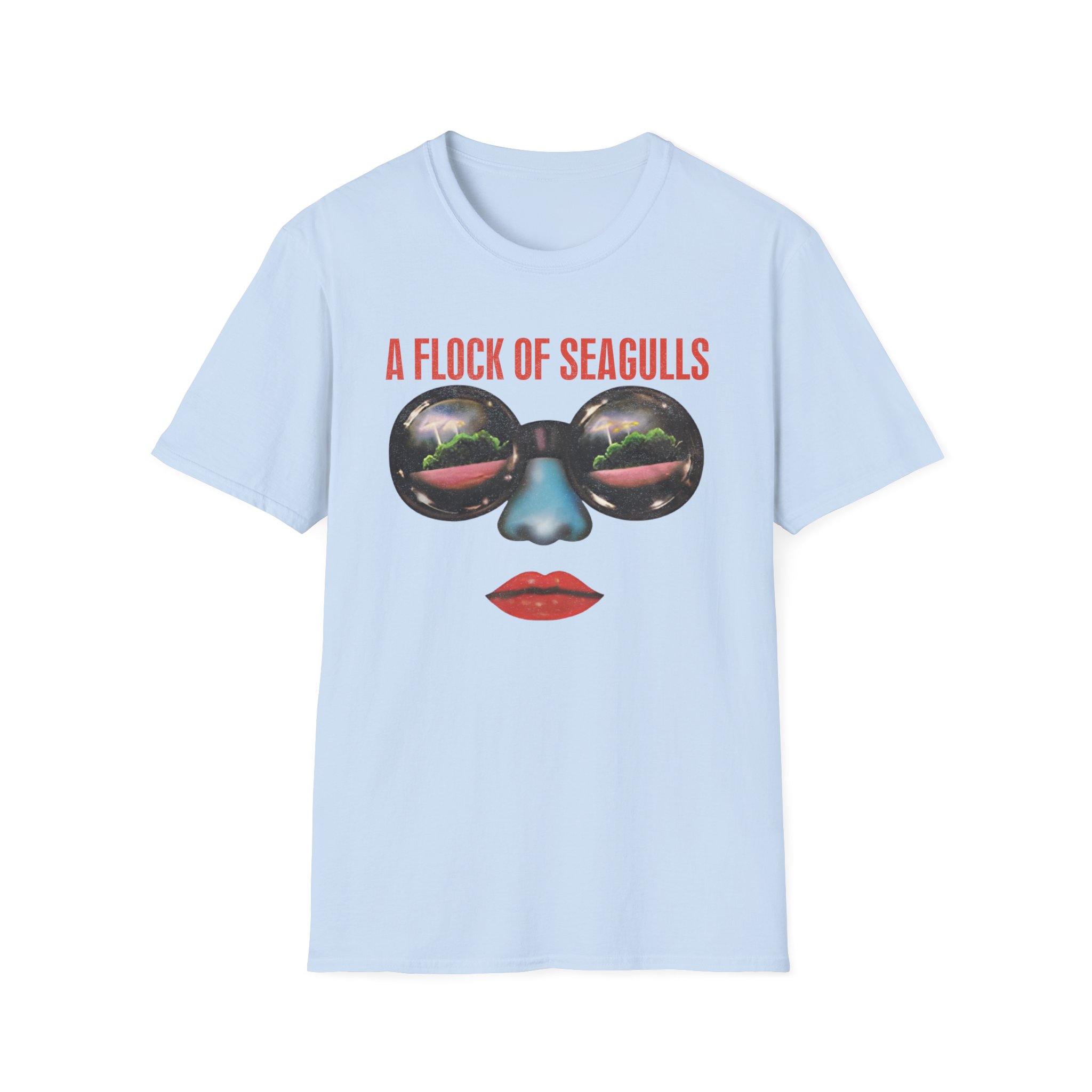A Flock of Seagulls Us 1982 Tour Unisex Softstyle T-Shirt - Image 17