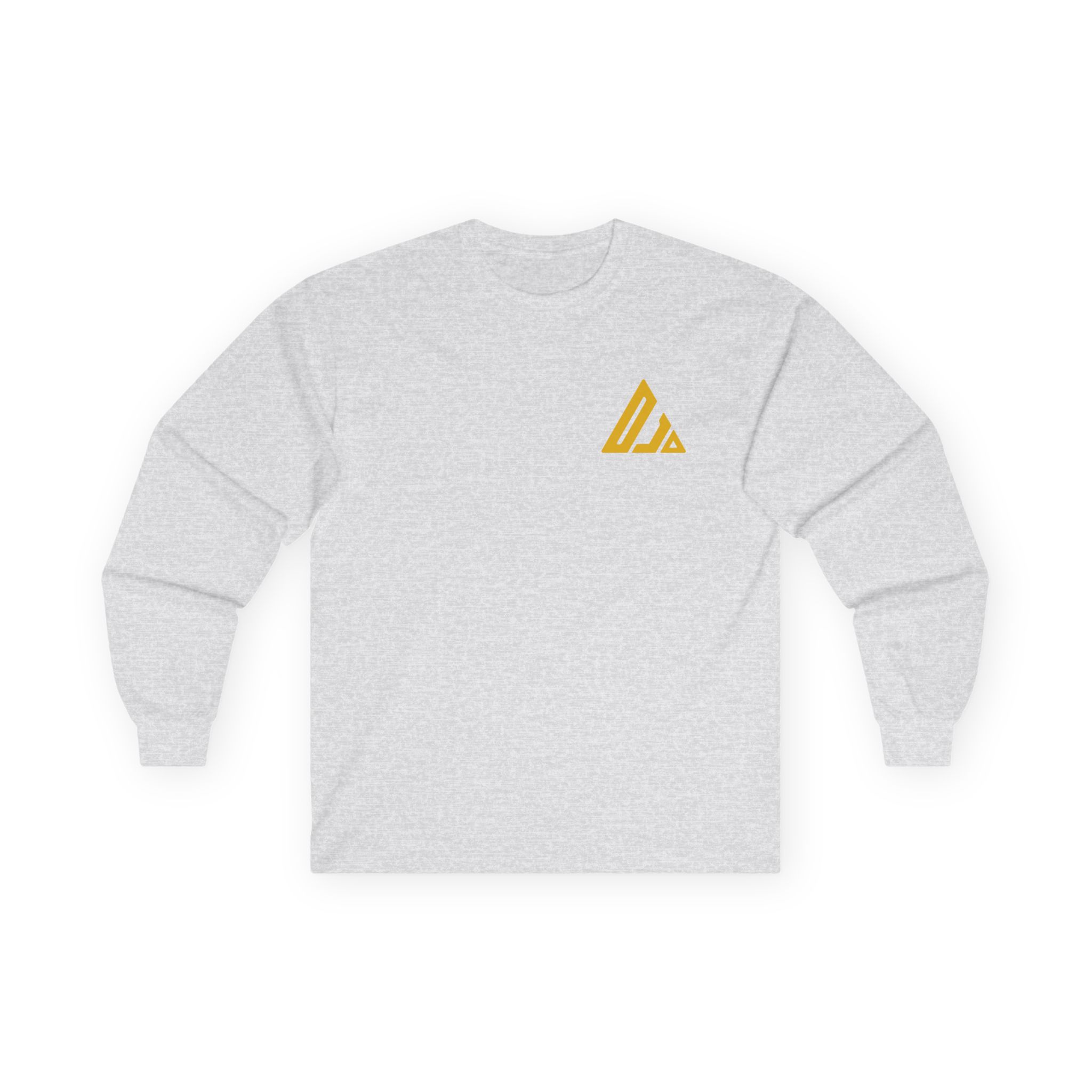 Djo Triangle Logo Unisex Ultra Cotton Long Sleeve Tee - Image 3
