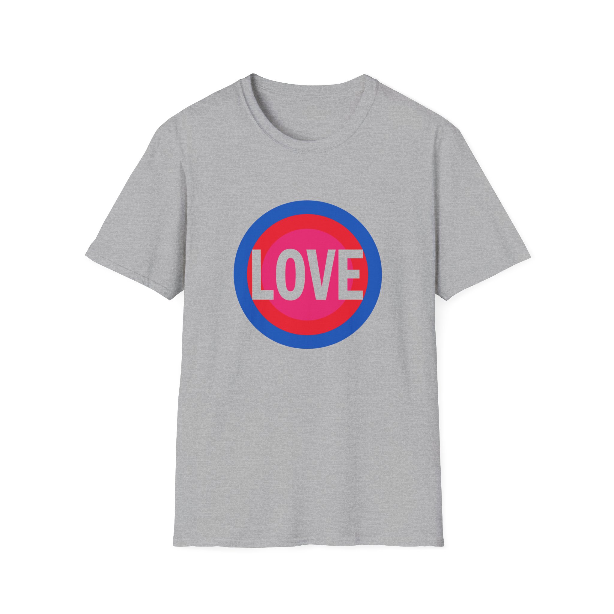 John Legend Love Circle Unisex Softstyle T-Shirt - Image 9