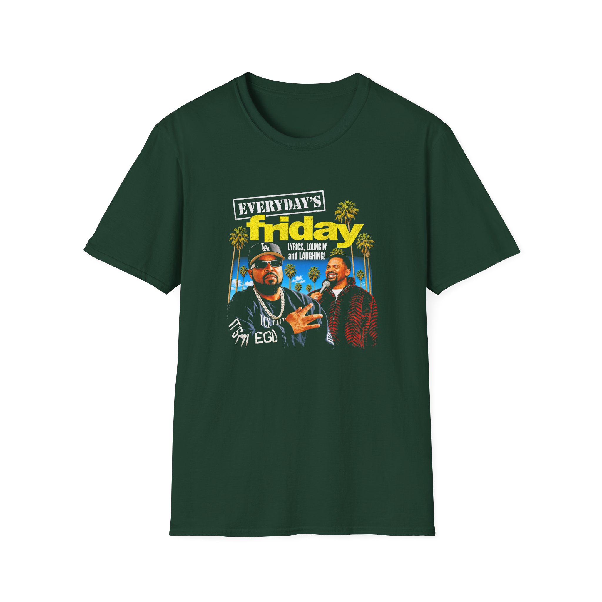 Ice Cube Everyday's Friday Unisex Softstyle T-Shirt - Image 7