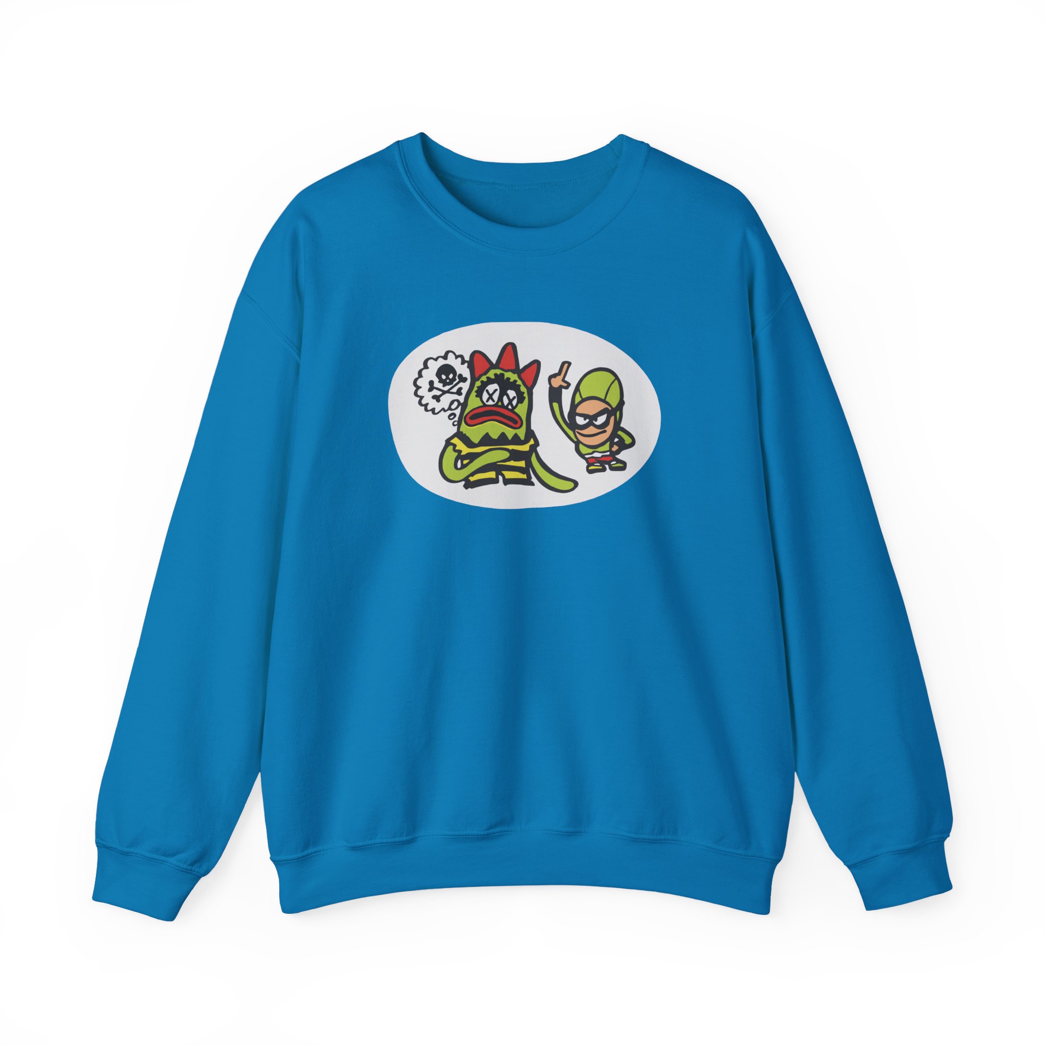 The Aquabats Bat Commander Unisex Heavy Blend™ Crewneck Sweatshirt - Image 15