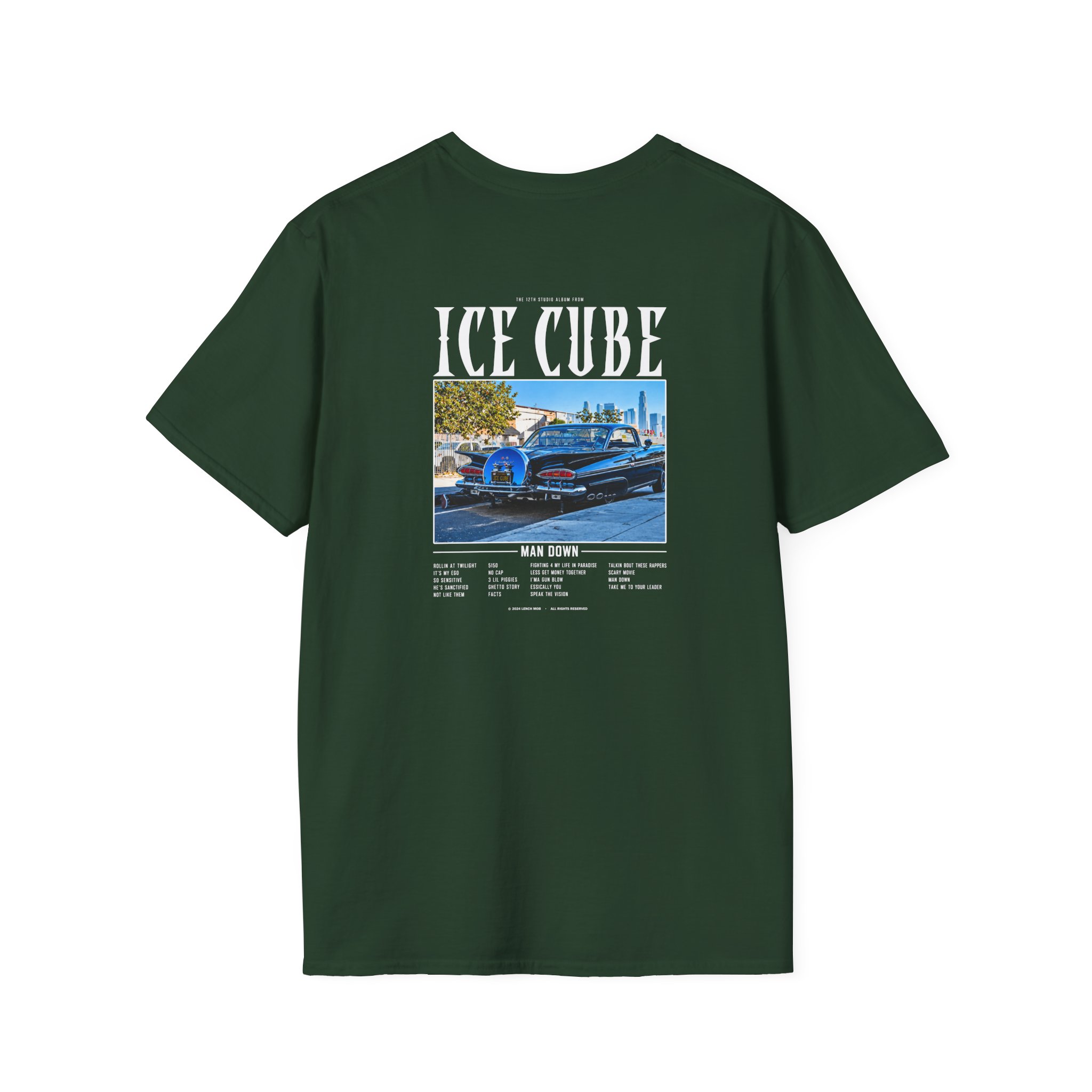 Ice Cube Man Down Street Unisex Softstyle T-Shirt - Image 6