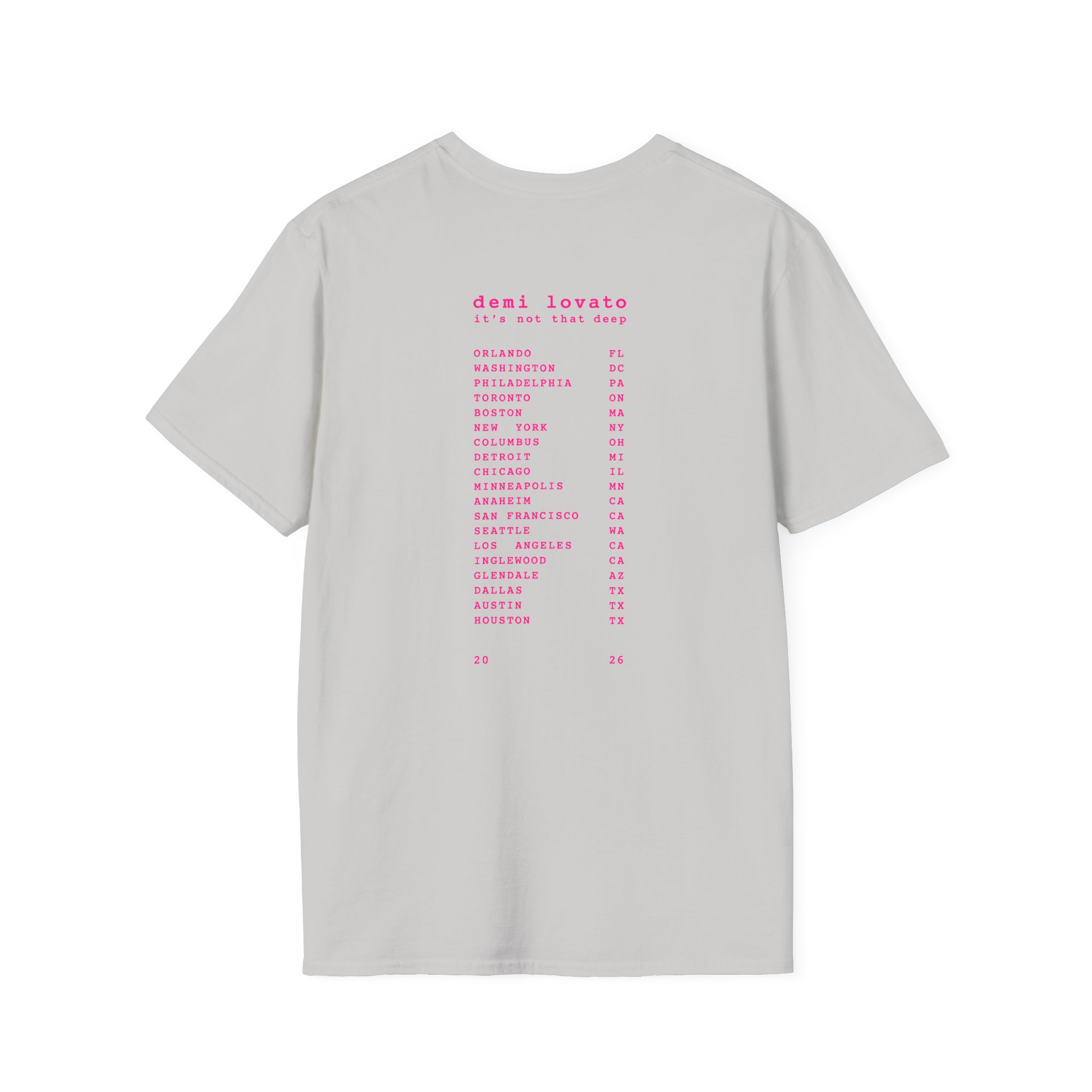 D L Unisex Softstyle T-Shirt - Image 6