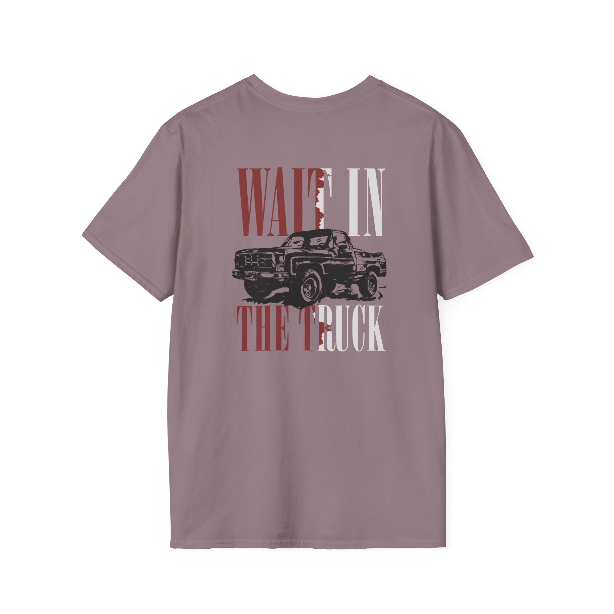 Hd Wait in the Truck Unisex Softstyle T-Shirt - Image 8