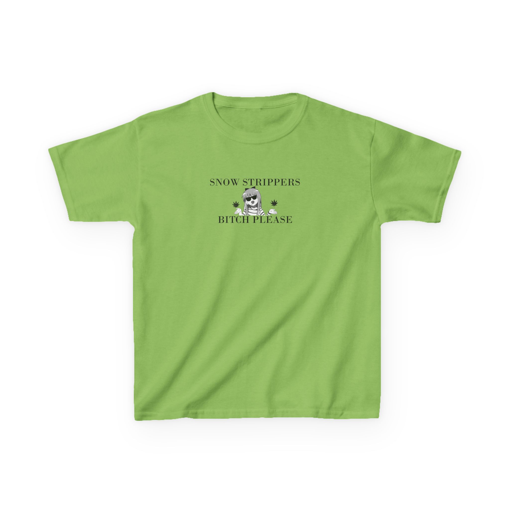 Kids Snow Strippers Bitch Please Heavy Cotton™ Tee - Image 9