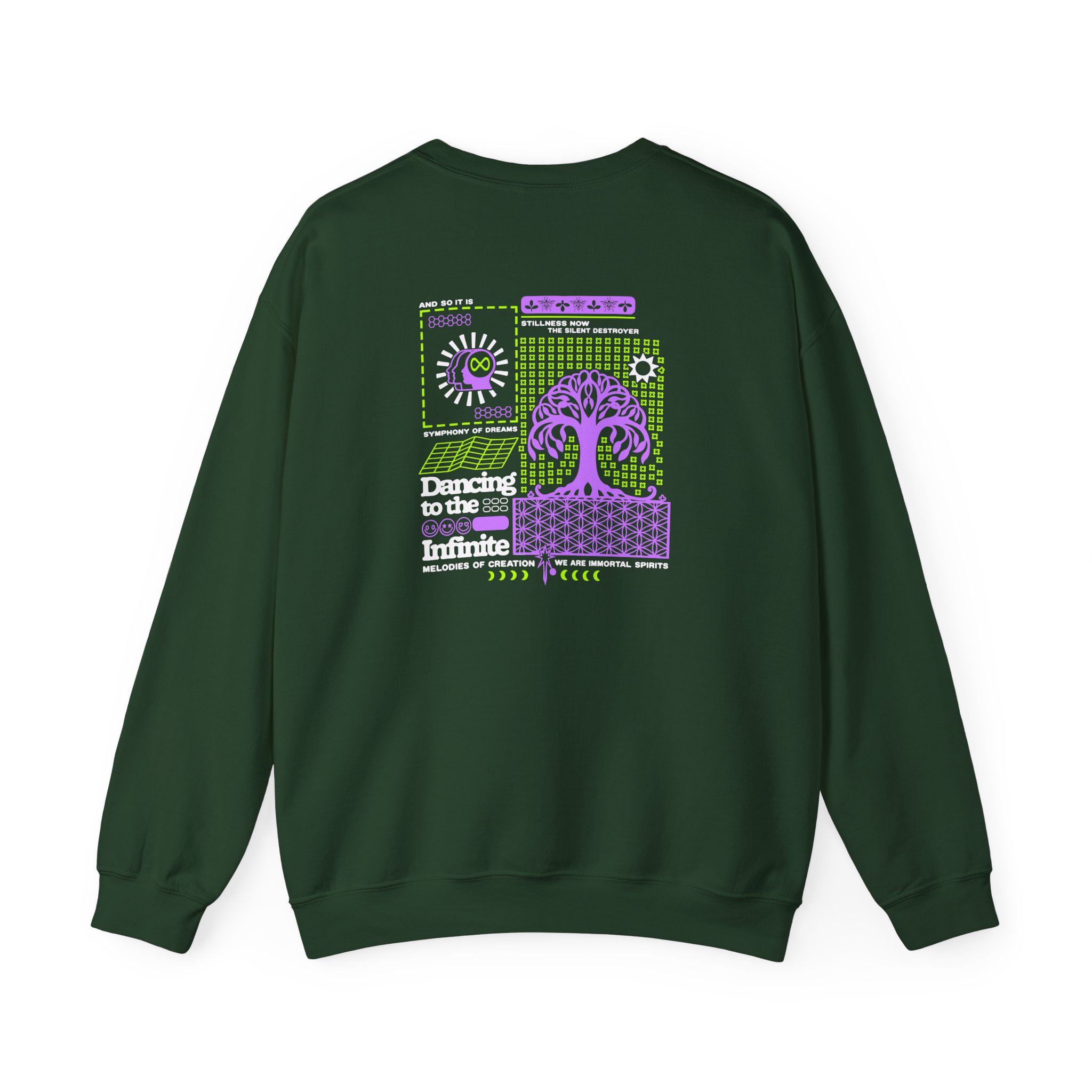 Lsdream Infinite Light Unisex Heavy Blend™ Crewneck Sweatshirt - Image 10