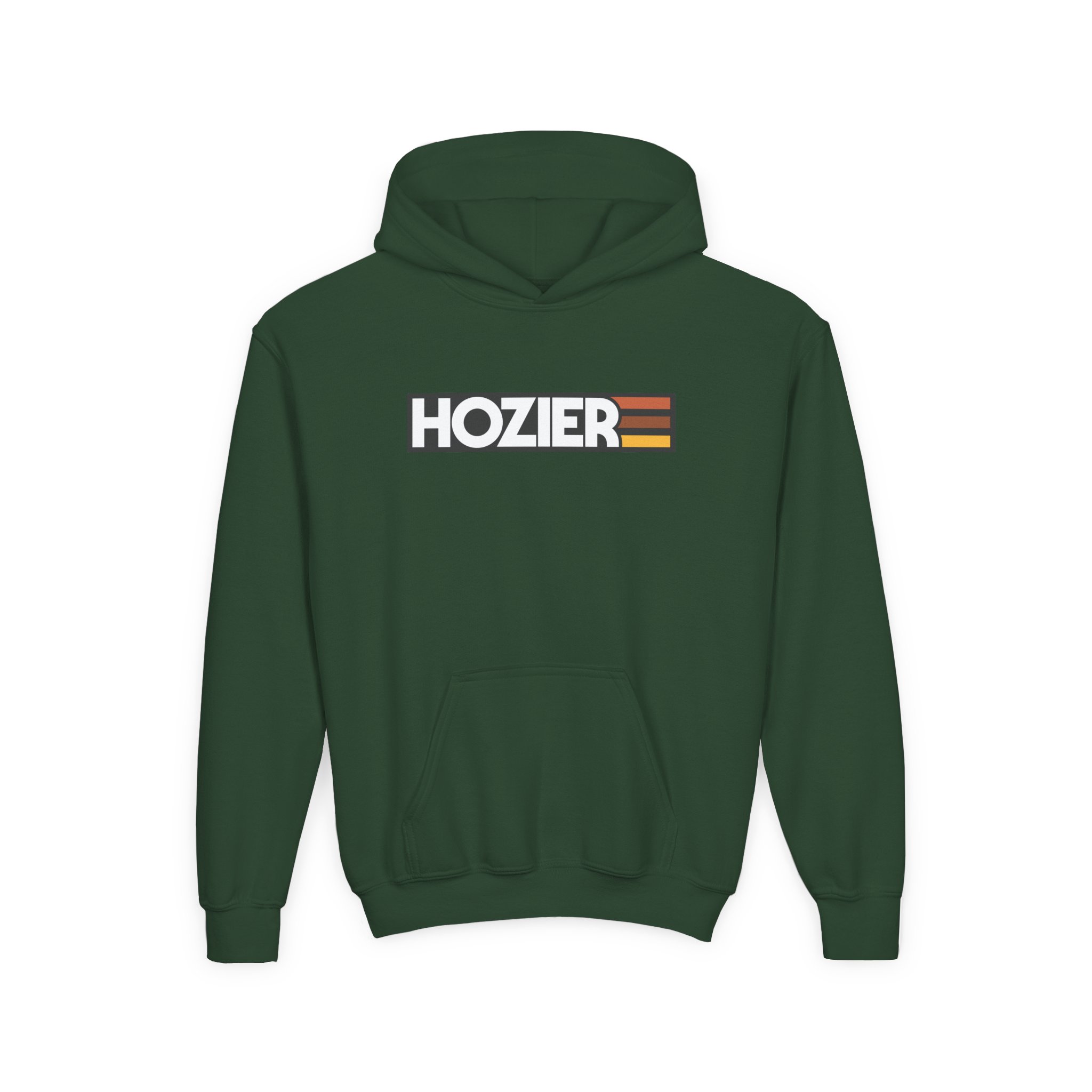 Hozier Icon Logo Youth Heavy Blend Hooded Sweatshirt - Image 5