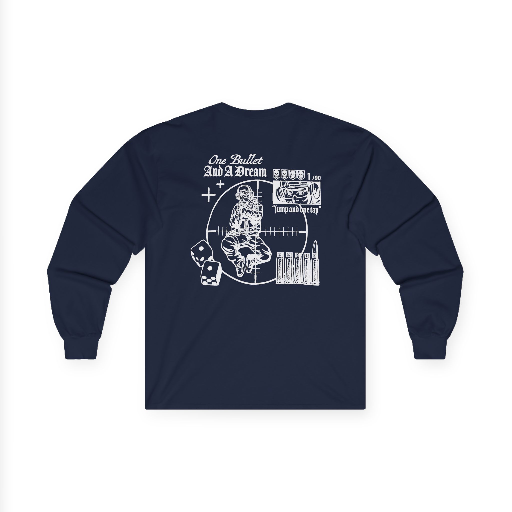 Shroud One Bulle Unisex Ultra Cotton Long Sleeve Tee - Image 12
