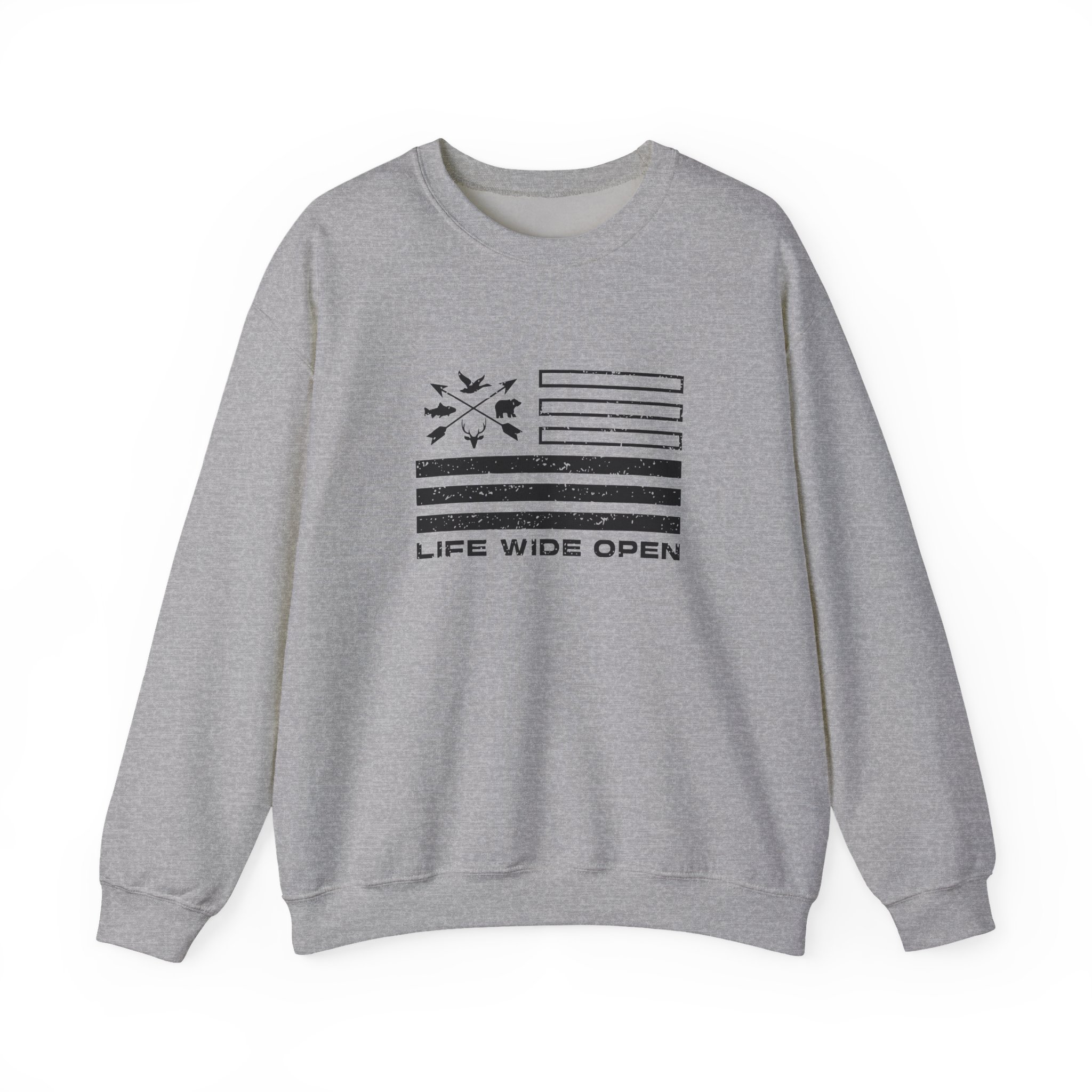 Cboystv Freedom Outdoors Unisex Heavy Blend™ Crewneck Sweatshirt - Image 9