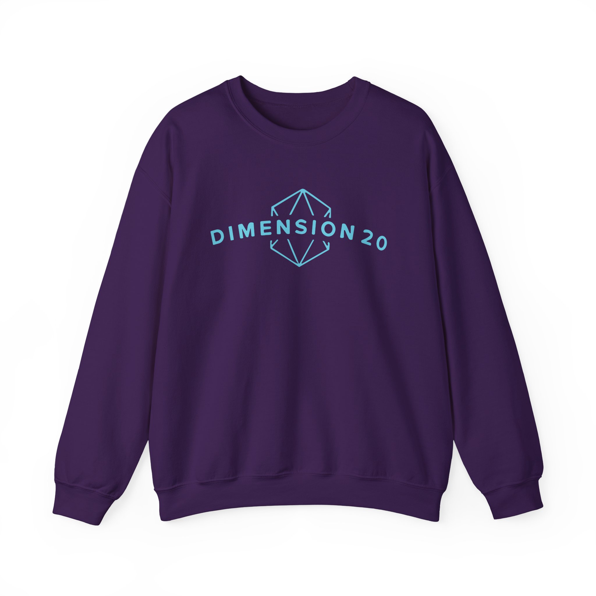 Dropout Dimension 20 Logo Unisex Heavy Blend™ Crewneck Sweatshirt - Image 13