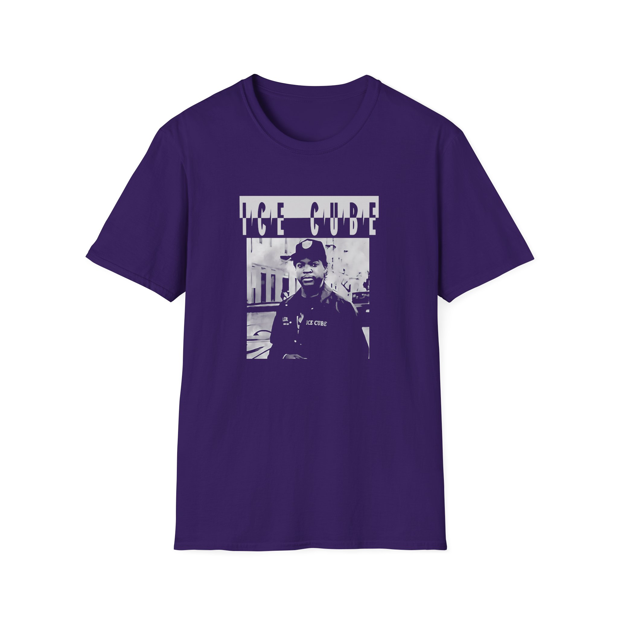 Ice Cube Photo Unisex Softstyle T-Shirt - Image 21