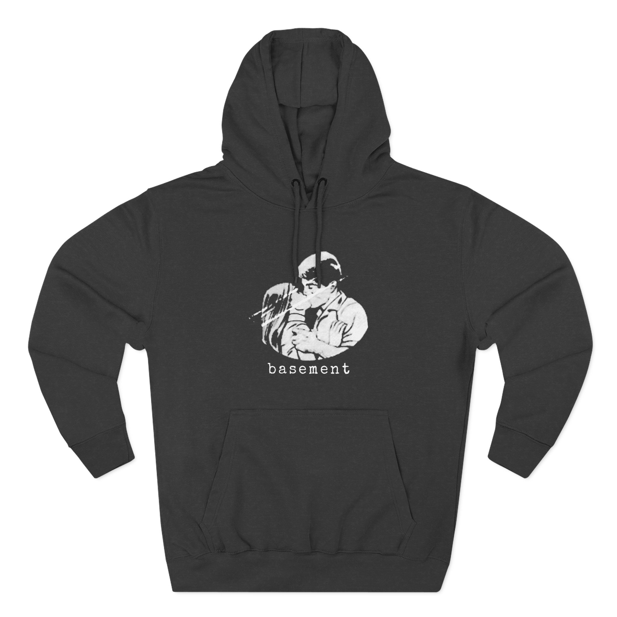 Cold Cuts Basement Couple Three-Panel Fleece Hoodie - Image 3