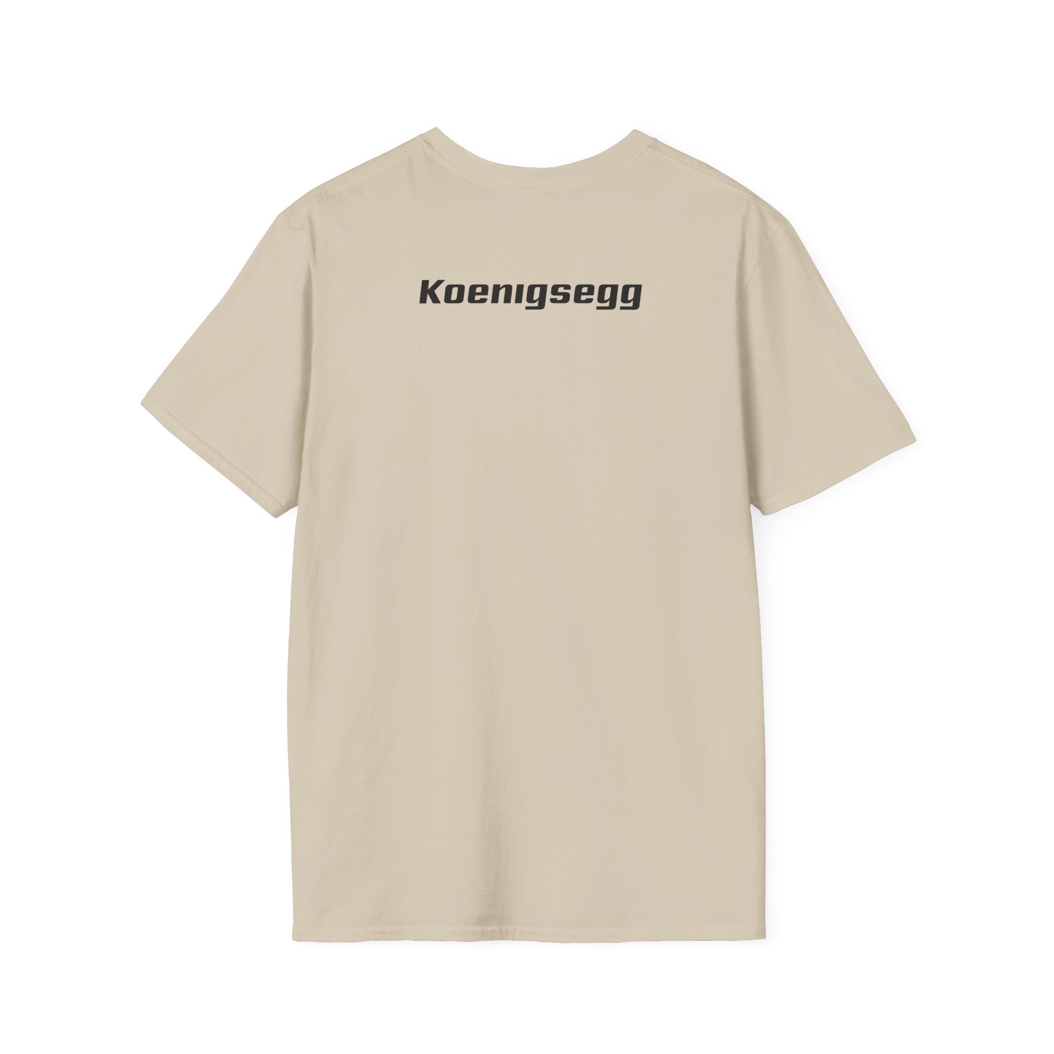 Koenigsegg Gridded Unisex Softstyle T-Shirt - Image 4