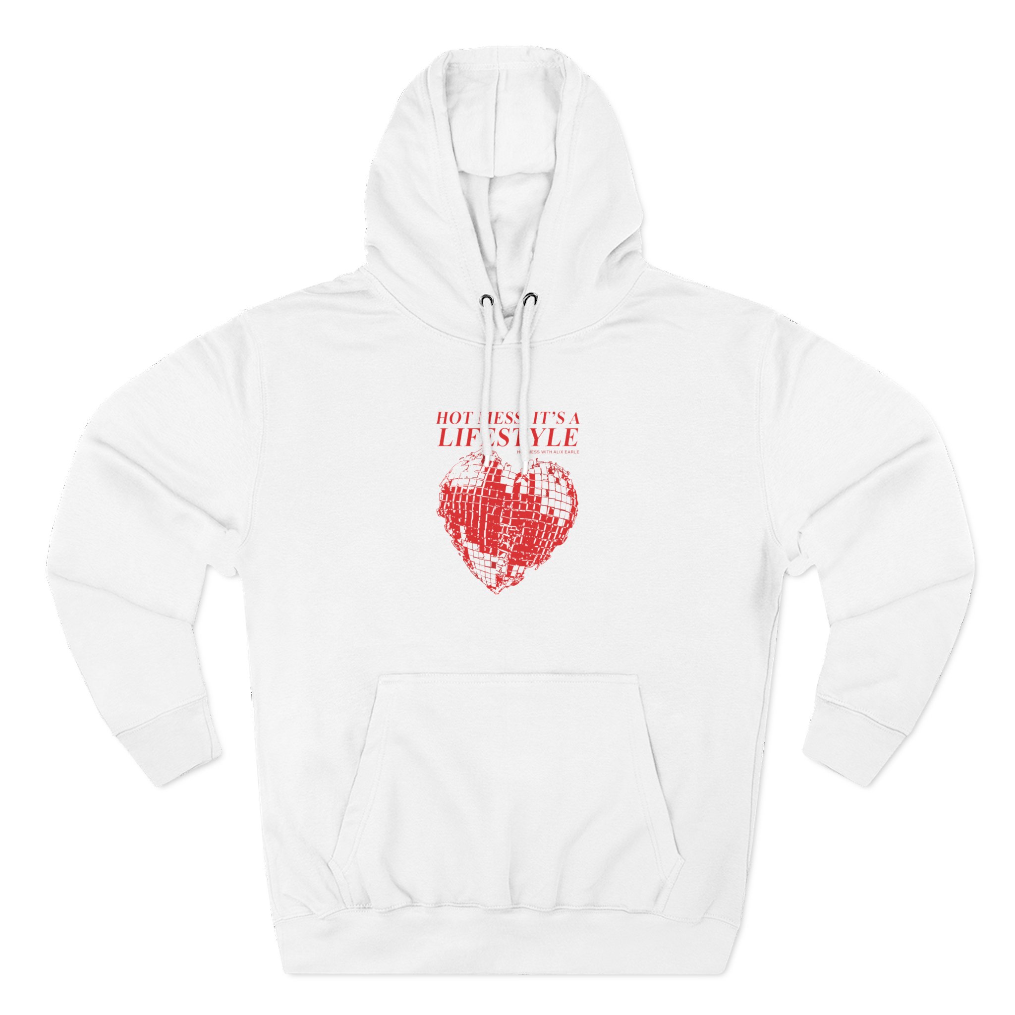 Alix Earle Unwell Three-Panel Fleece Hoodie