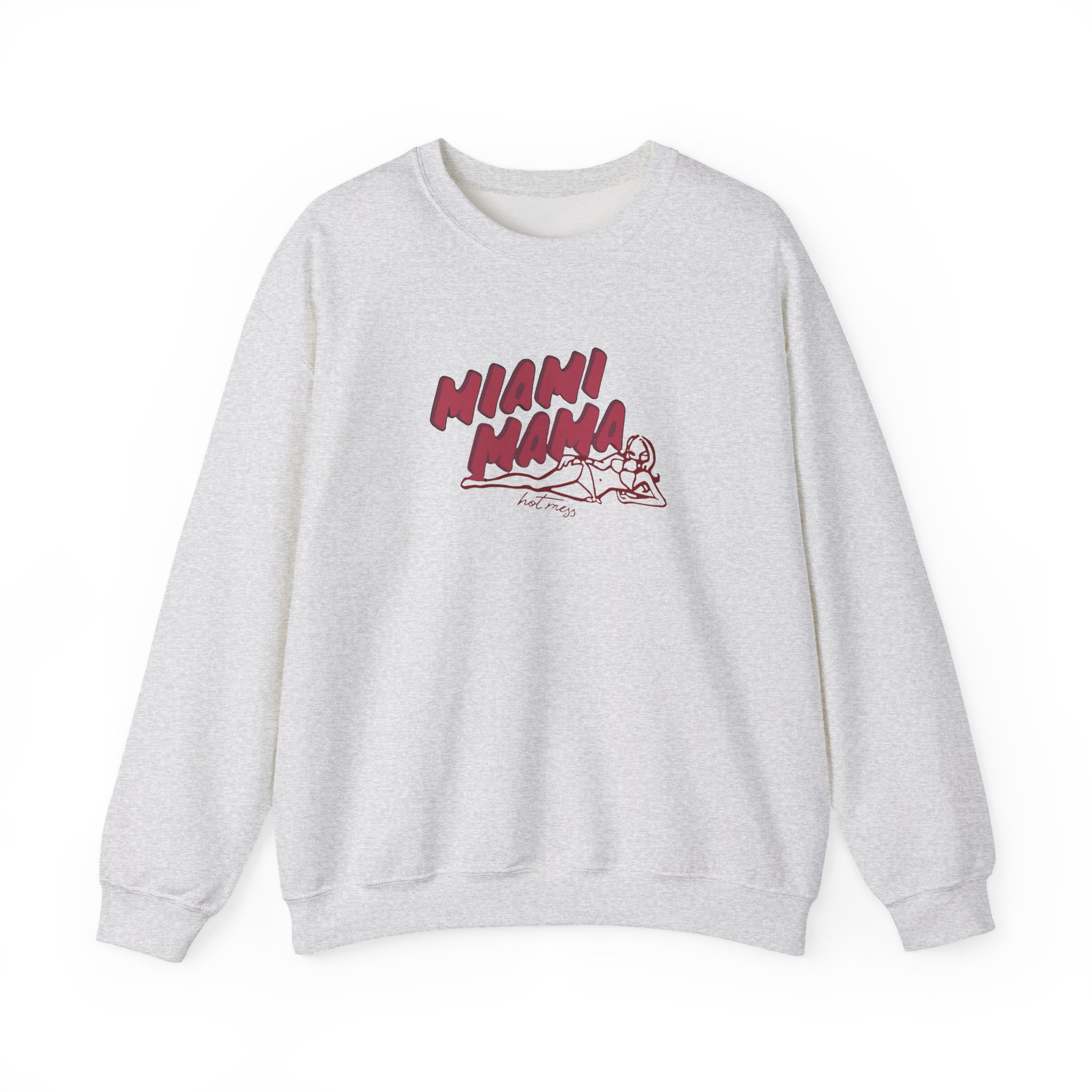 Alix Earle Miami Mama Unisex Heavy Blend™ Crewneck Sweatshirt - Image 3