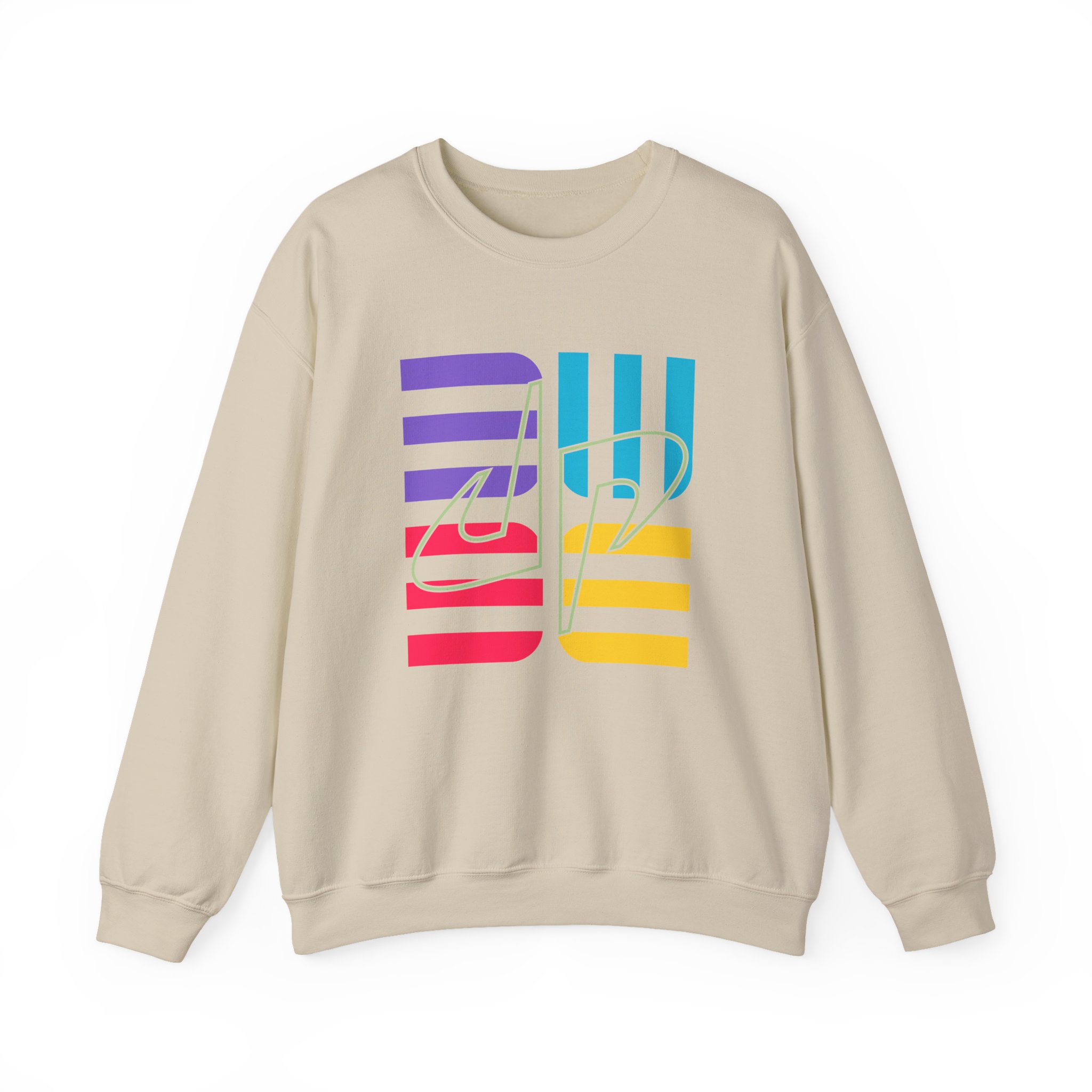 Dude Perfect Neon Champ Unisex Heavy Blend™ Crewneck Sweatshirt - Image 9