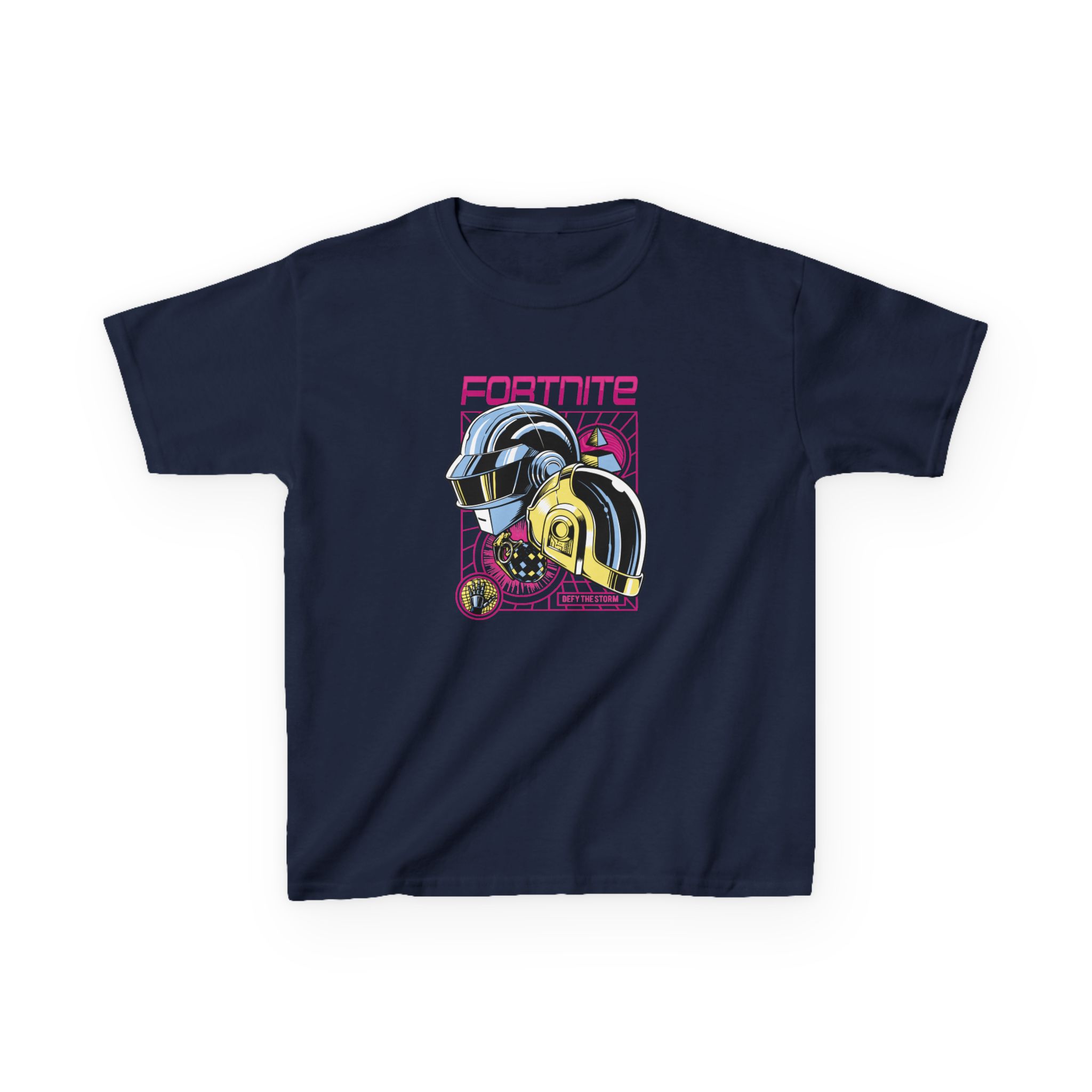 Kids Daft Punk Fortnite X Daft Punk Heavy Cotton™ Tee - Image 13