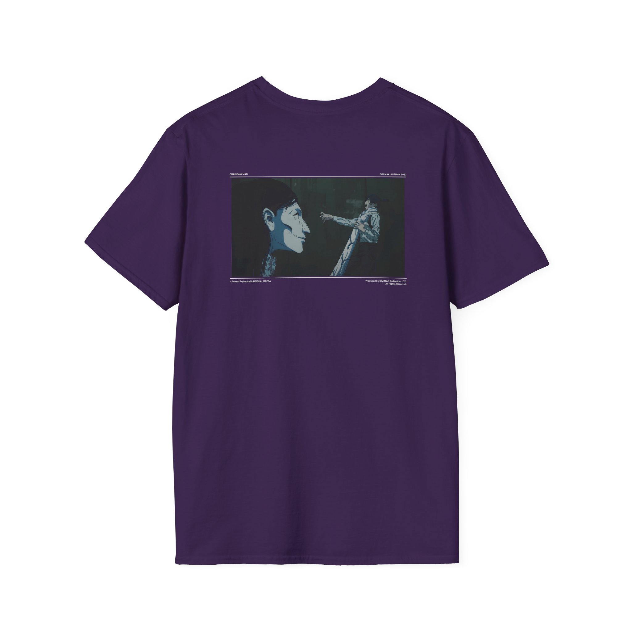 Chainsaw Man X Dim Mak Aki Unisex Softstyle T-Shirt - Image 18