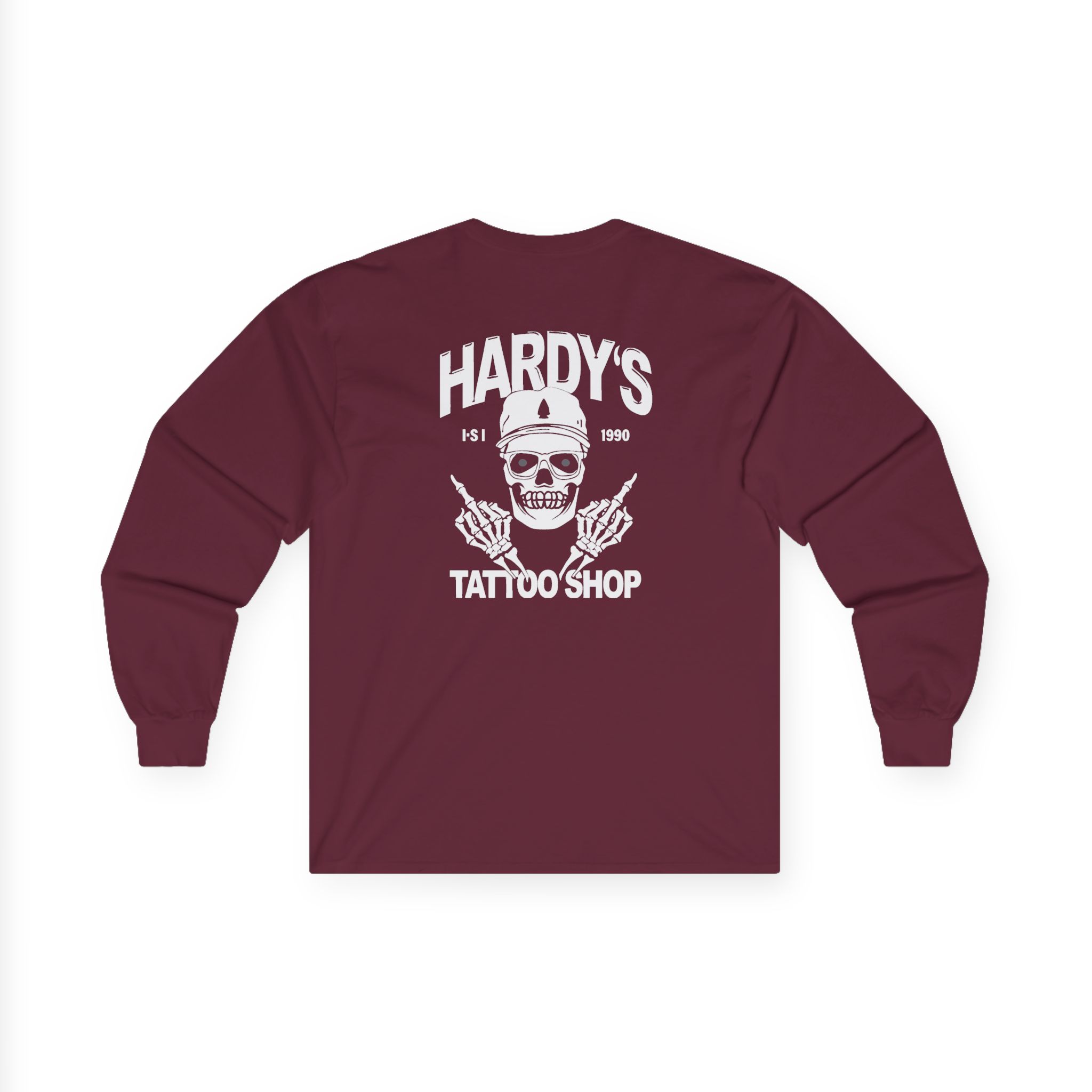Hd Tattoo Shop Unisex Ultra Cotton Long Sleeve Tee - Image 4