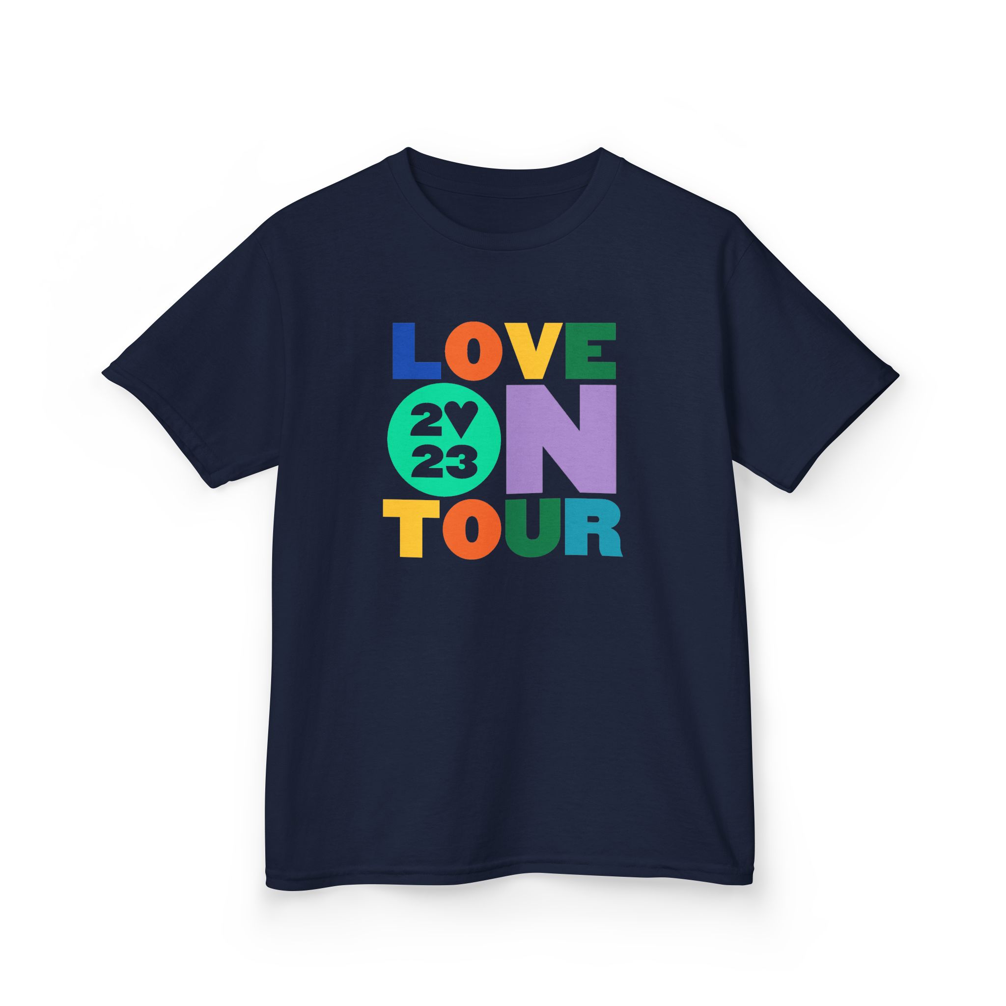 Love on Tour 2023 Kids Heavy Cotton™ Tee - Image 7