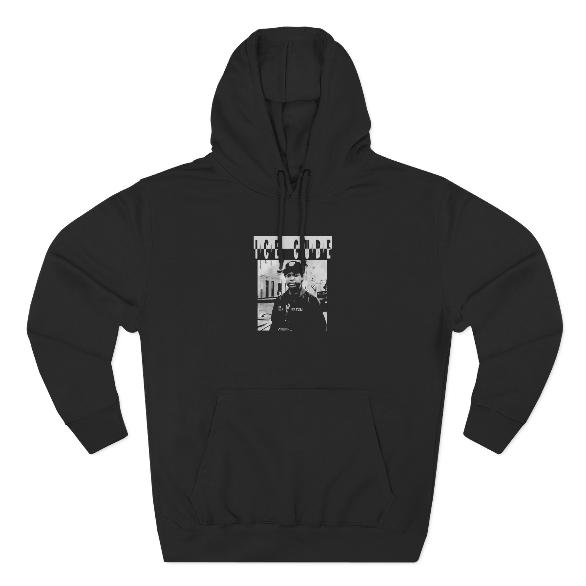 Ice Cube Photo Three-Panel Fleece Hoodie