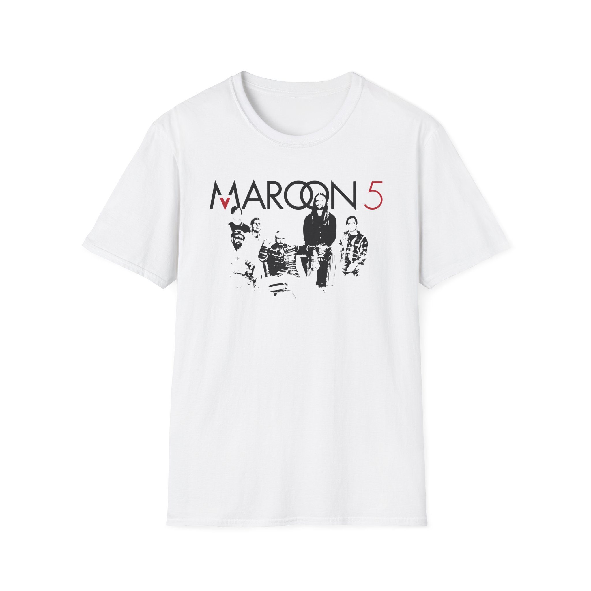 Adam Levine Maroon 5 Unisex Softstyle T-Shirt