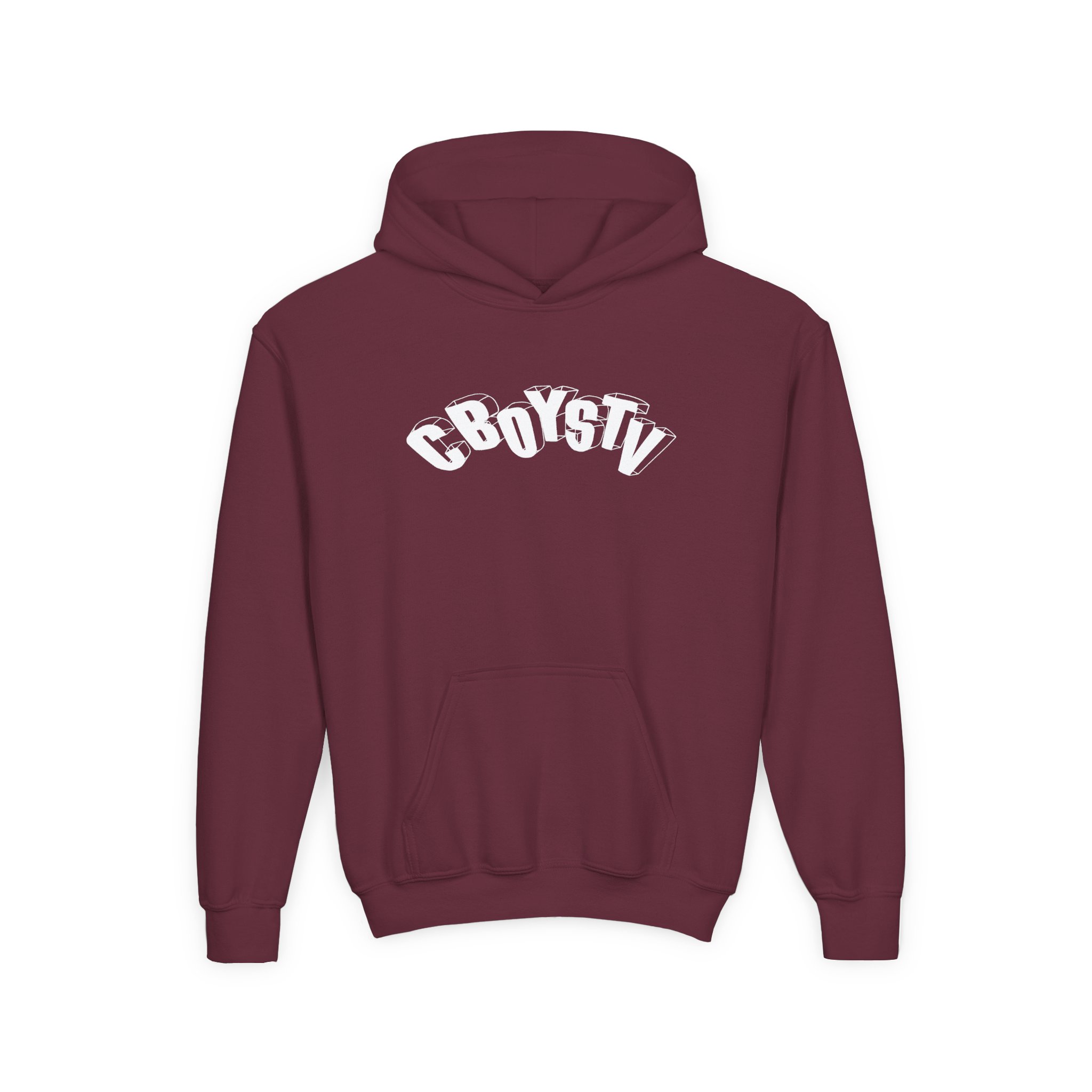 Cboystv Youth Blocker Youth Heavy Blend Hooded Sweatshirt - Image 3