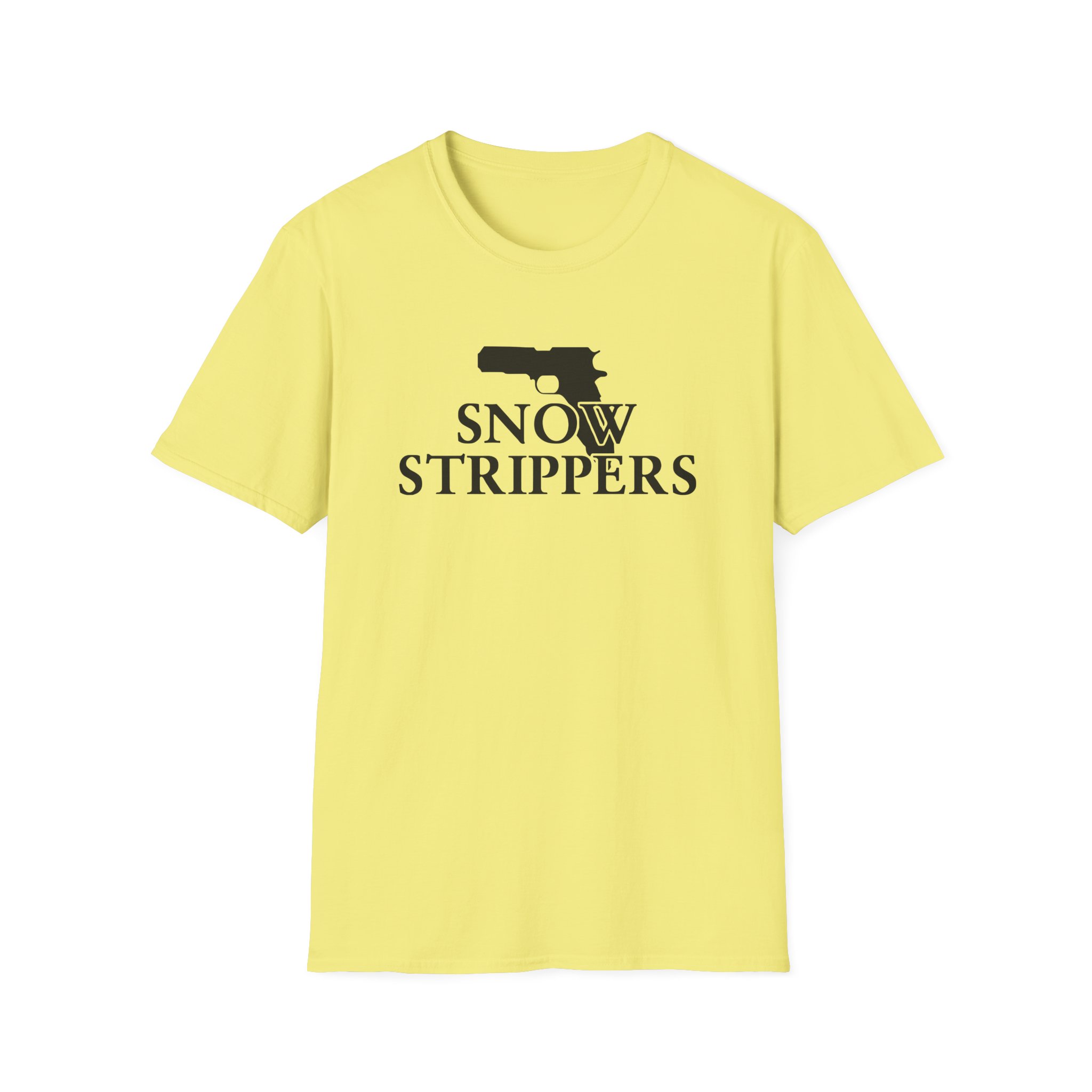 Snow Strippers Unisex Softstyle T-Shirt - Image 9