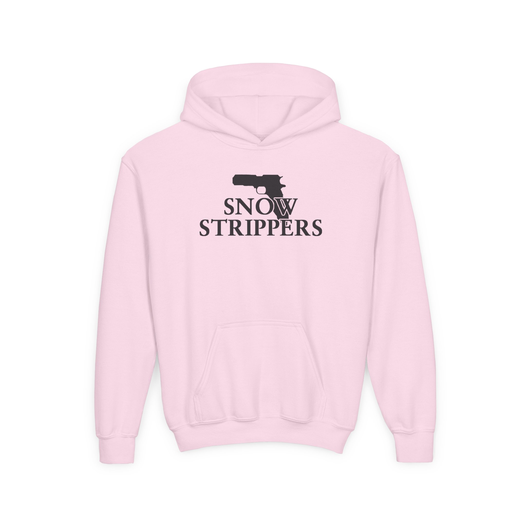 Youth Snow Strippers Heavy Blend Hooded Sweatshirt - Image 9