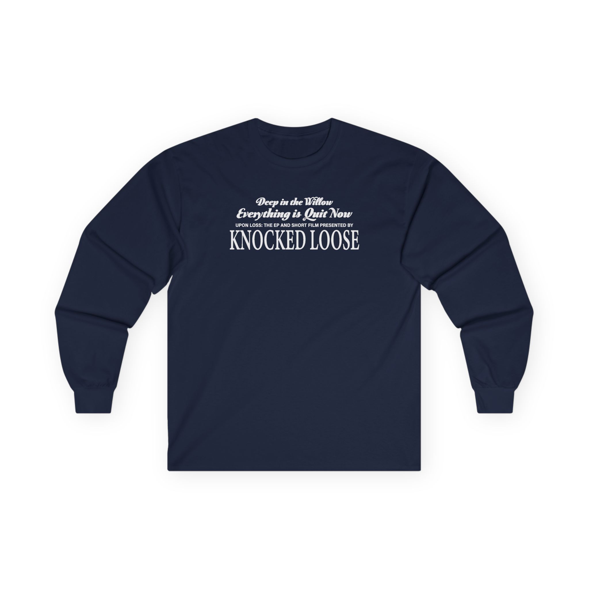 Knocked Loose Death Against Us Unisex Ultra Cotton Long Sleeve Tee - Image 13