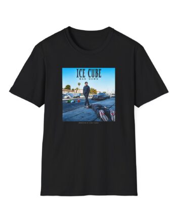 Ice Cube Man Down Street Unisex Softstyle T-Shirt