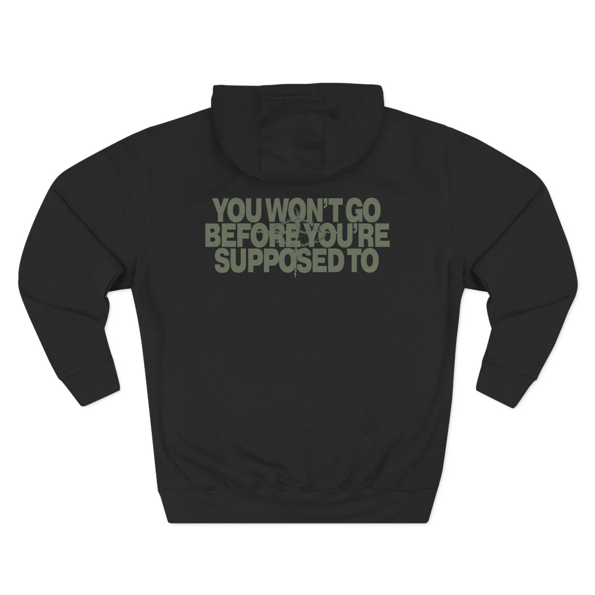 Knocked Loose Three-Panel Fleece Hoodie - Image 2