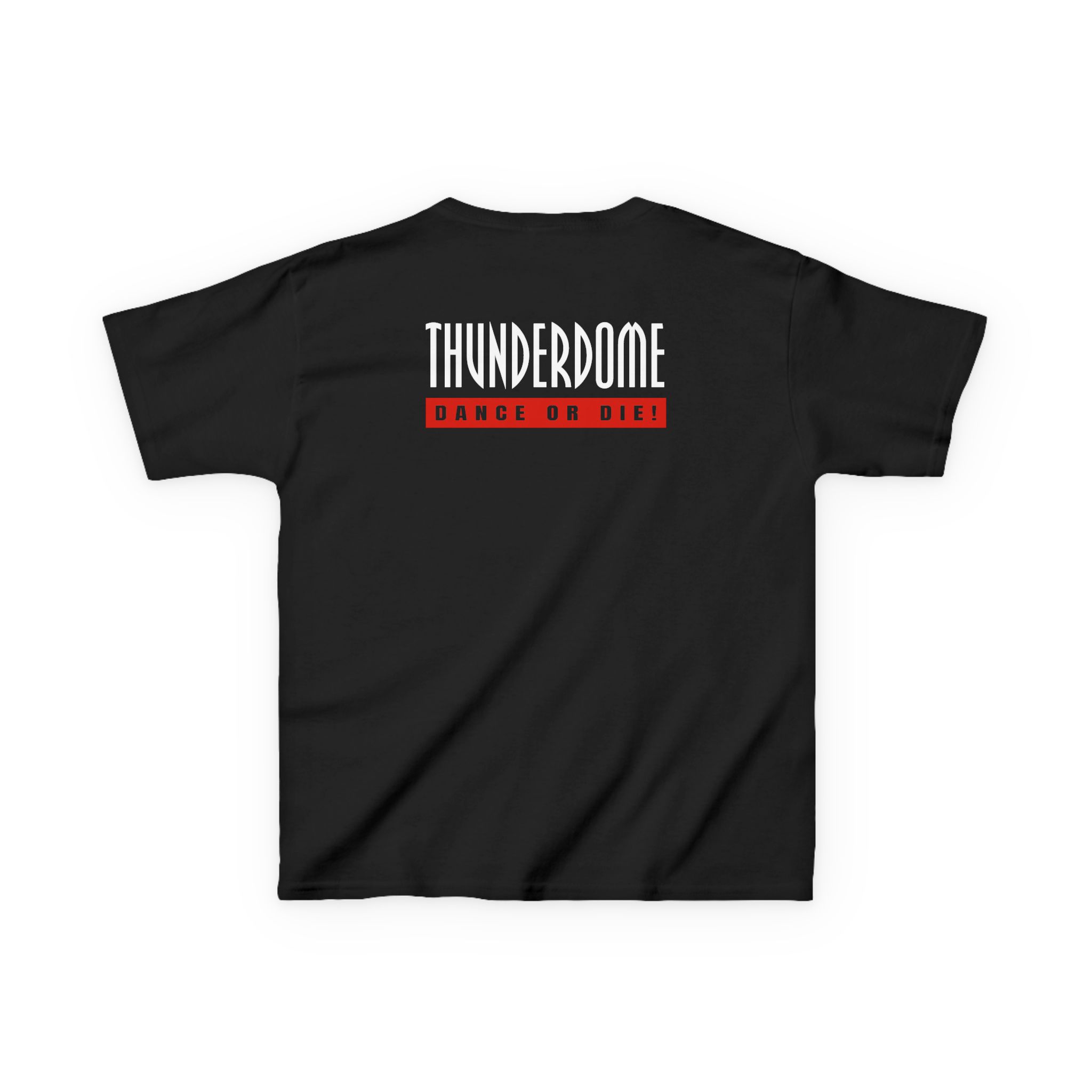 Thunderdome Dance Or Die Kids Heavy Cotton™ Tee - Image 2