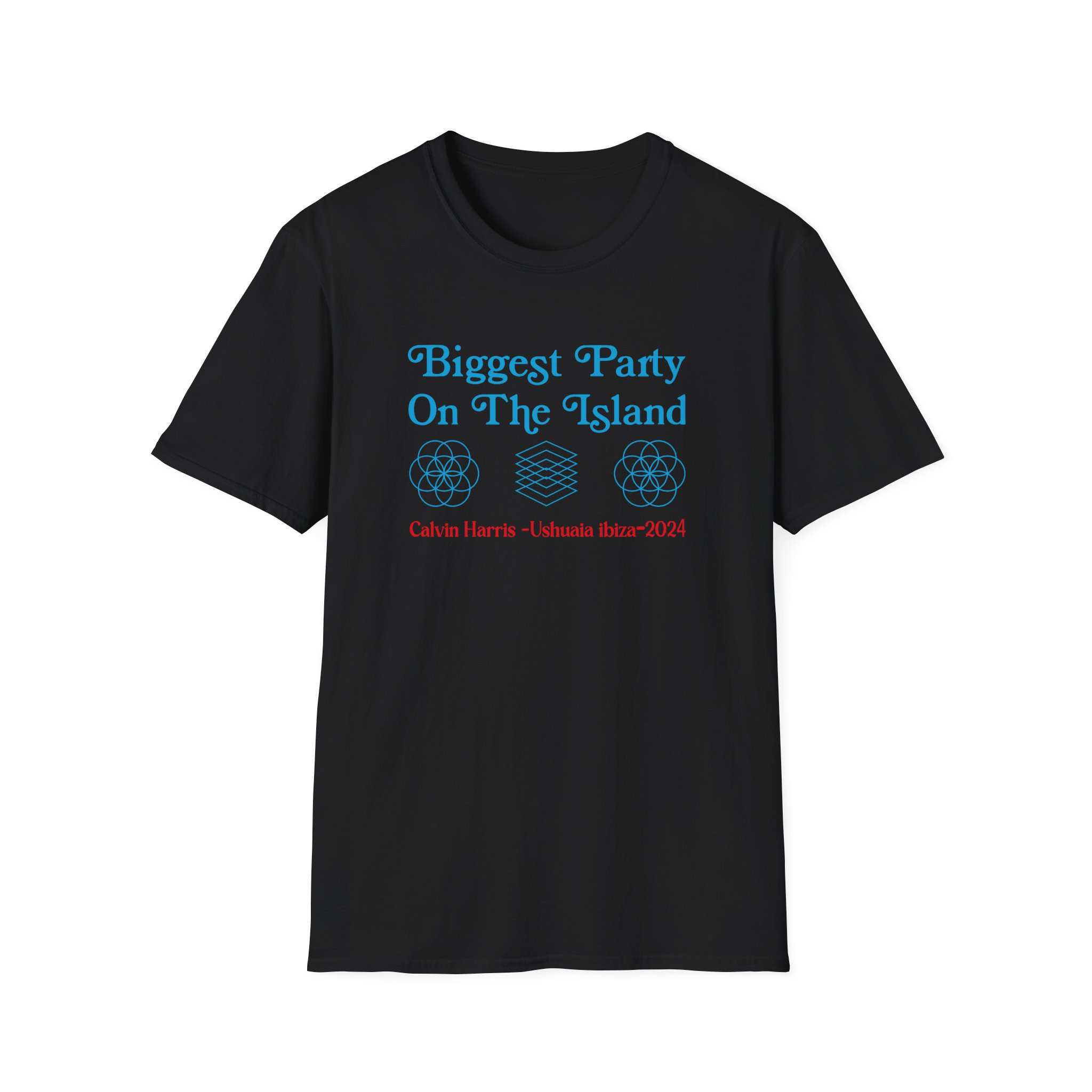 Calvin Harris Ushuaia Higher Level Unisex Softstyle T-Shirt - Image 3