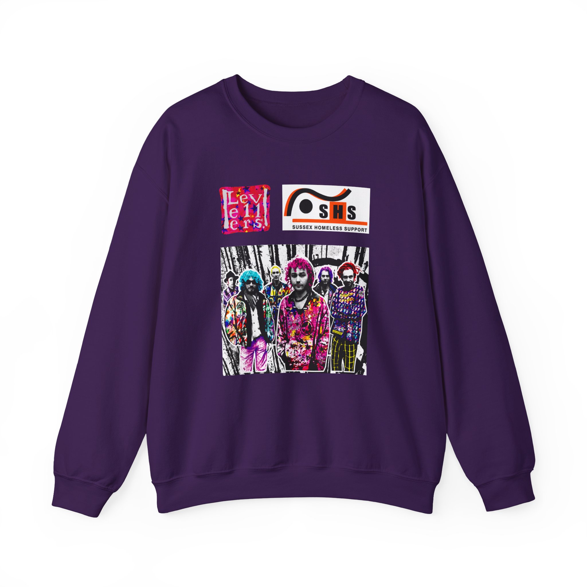 Levellers Postman Print Unisex Heavy Blend™ Crewneck Sweatshirt - Image 17