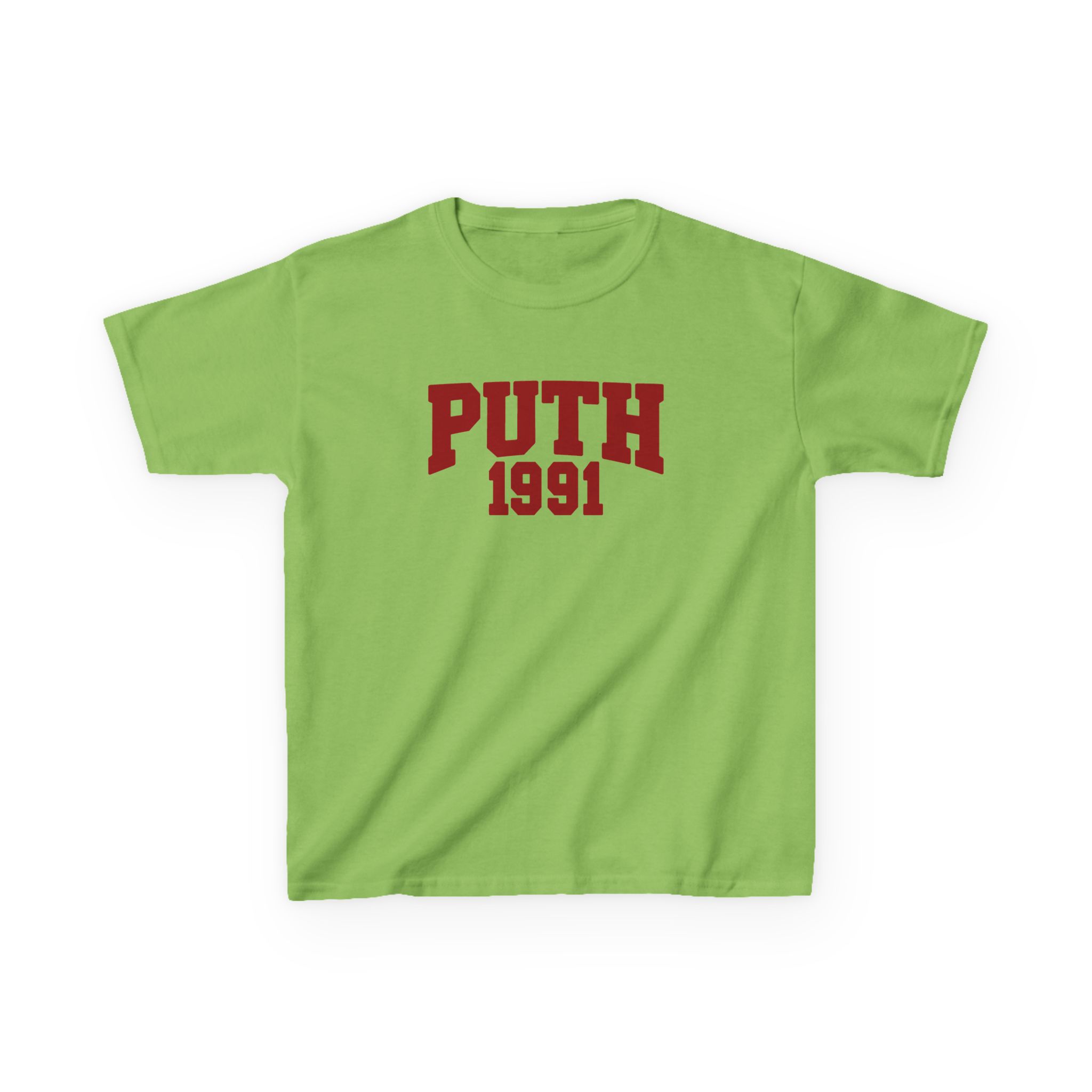Charlie Puth Puth 1991 Kids Heavy Cotton™ Tee - Image 9