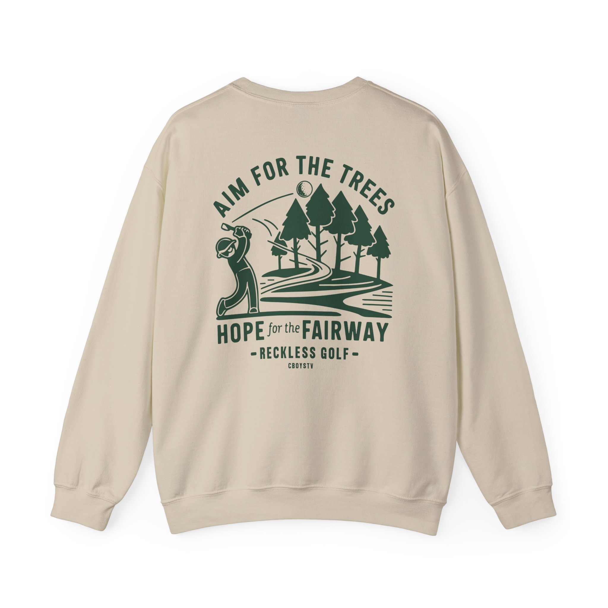 Cboystv Fairway Unisex Heavy Blend™ Crewneck Sweatshirt - Image 8