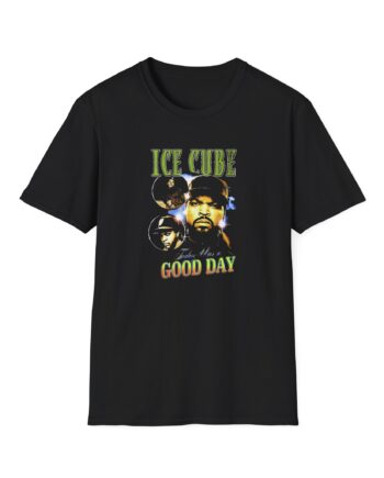 Ice Cube Good Day Photo Collage Unisex Softstyle T-Shirt