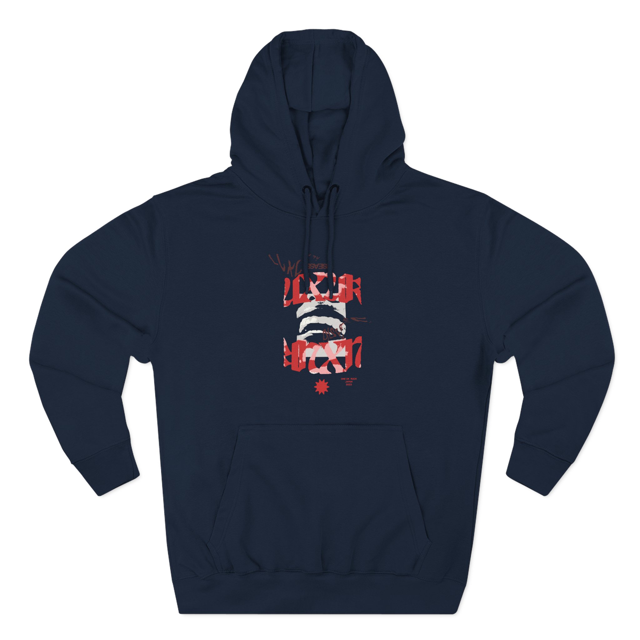 One Ok Rock Three-Panel Fleece Hoodie - Image 3
